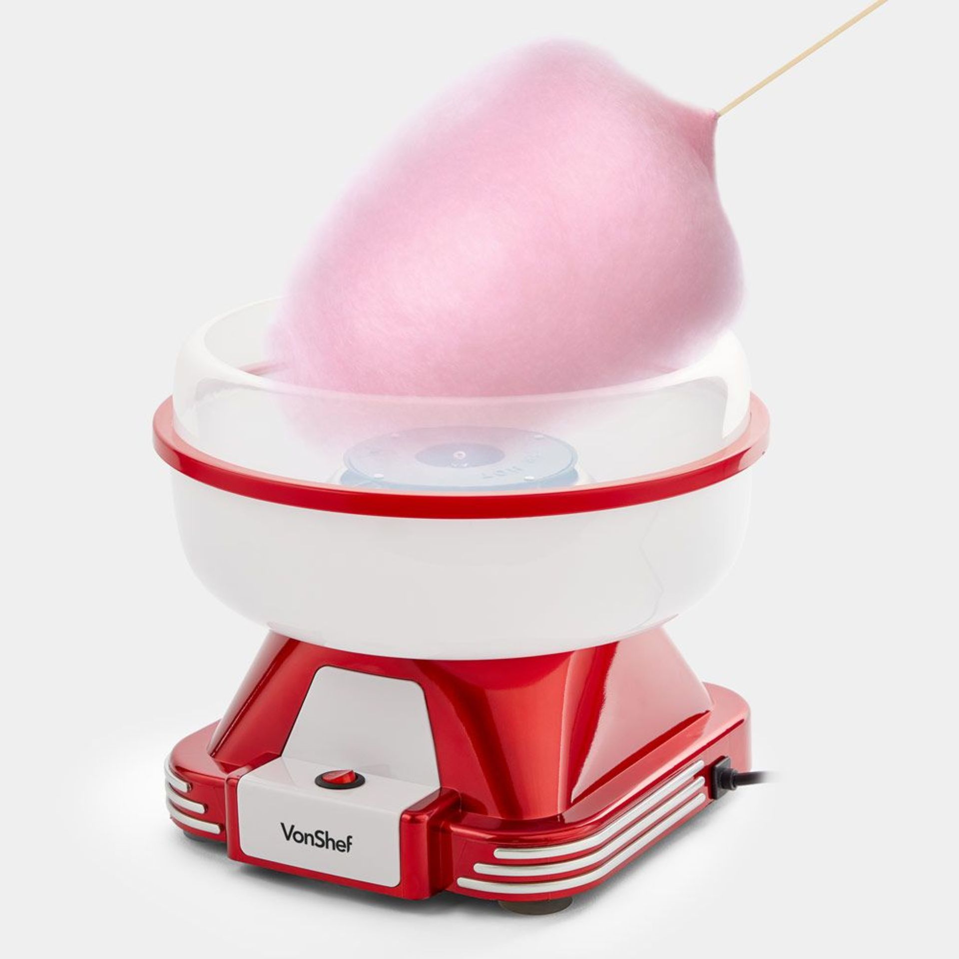 Retro Candy Floss Maker. Bring the taste of the funfair home with a retro candy floss machine. The