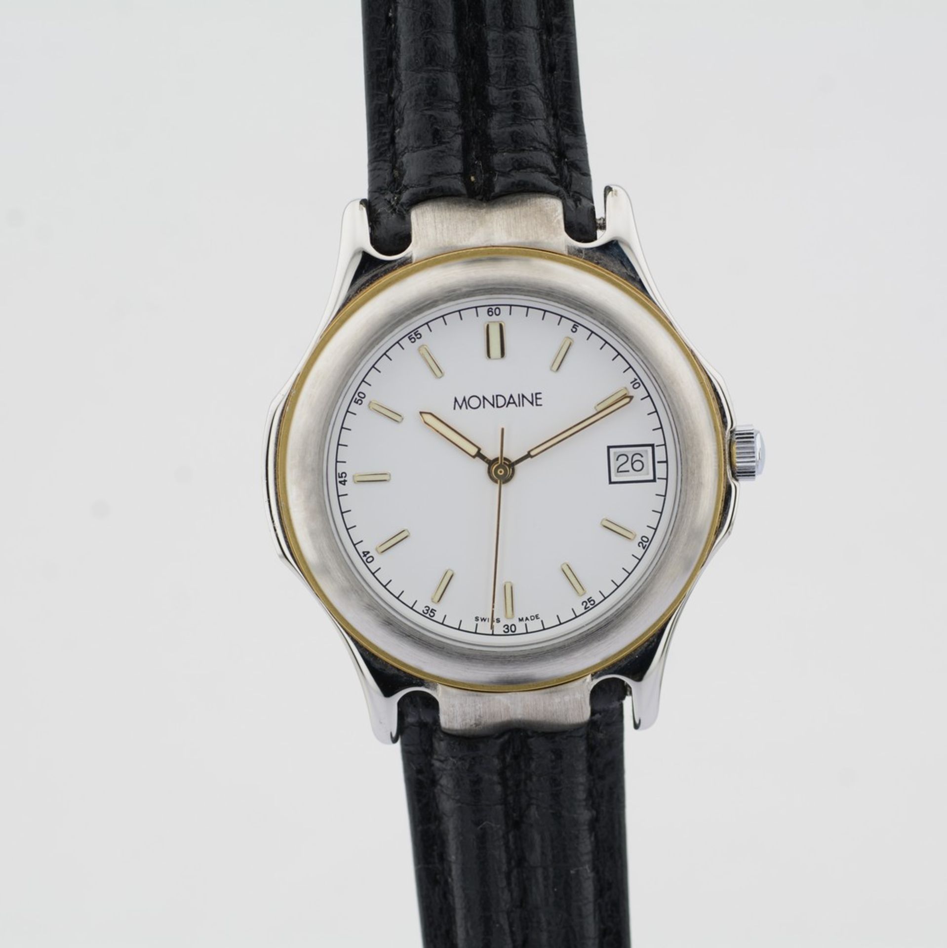 Mondaine / Swiss Designer Collection - Date - (Unworn) Leather / Gentlmen's - Image 2 of 6