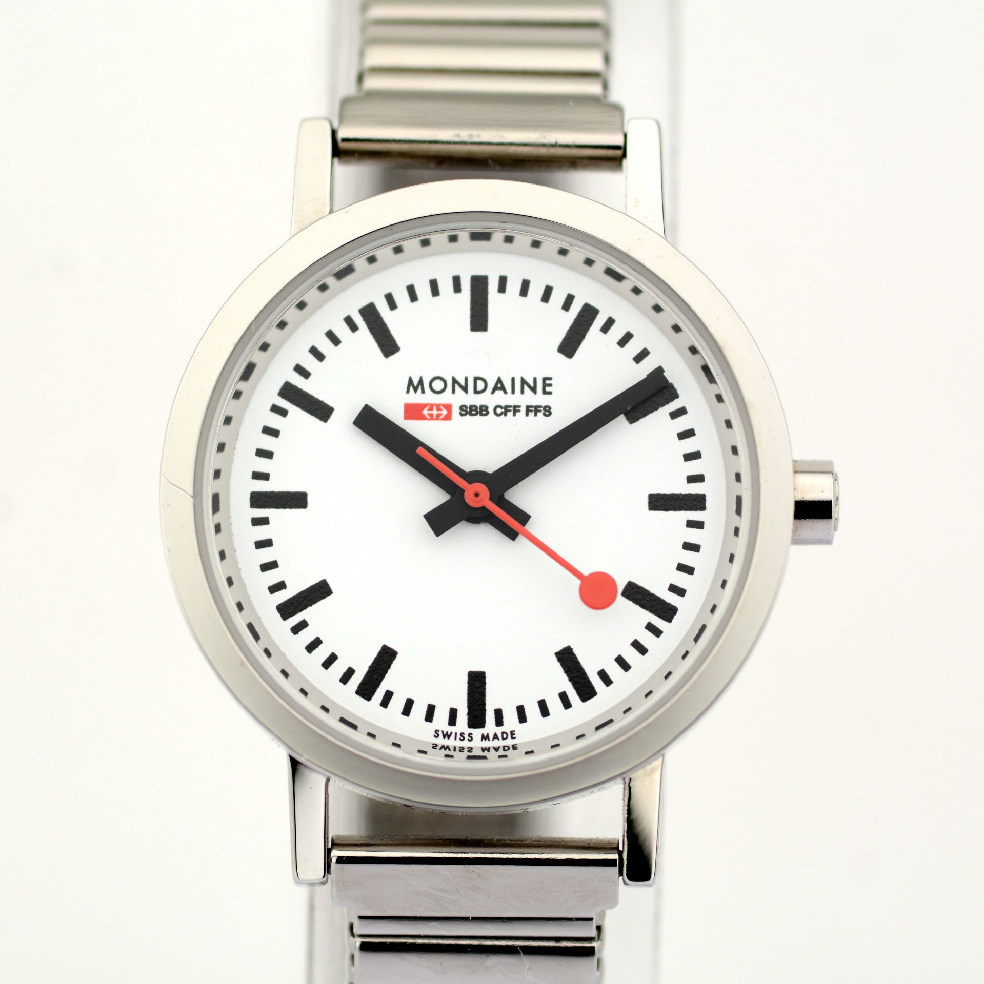 Mondaine / SBB CFF FFS Ecoquartz Official Swiss Railway Watch - (Unworn) Steel / Lady's - Image 5 of 7