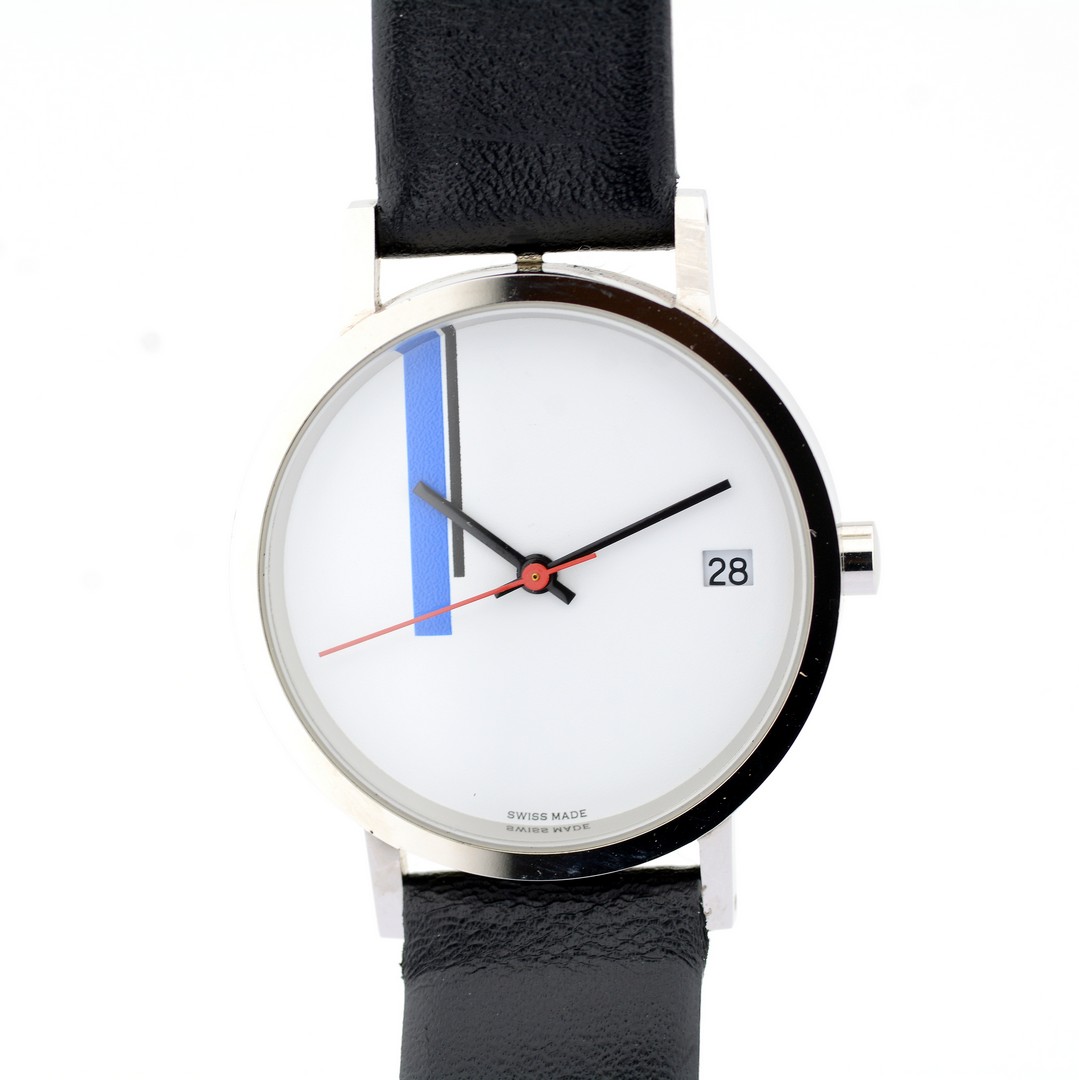 Mondaine / Swiss Designer Collection - (Unworn) Unisex Steel Wrist Watch - Image 2 of 6