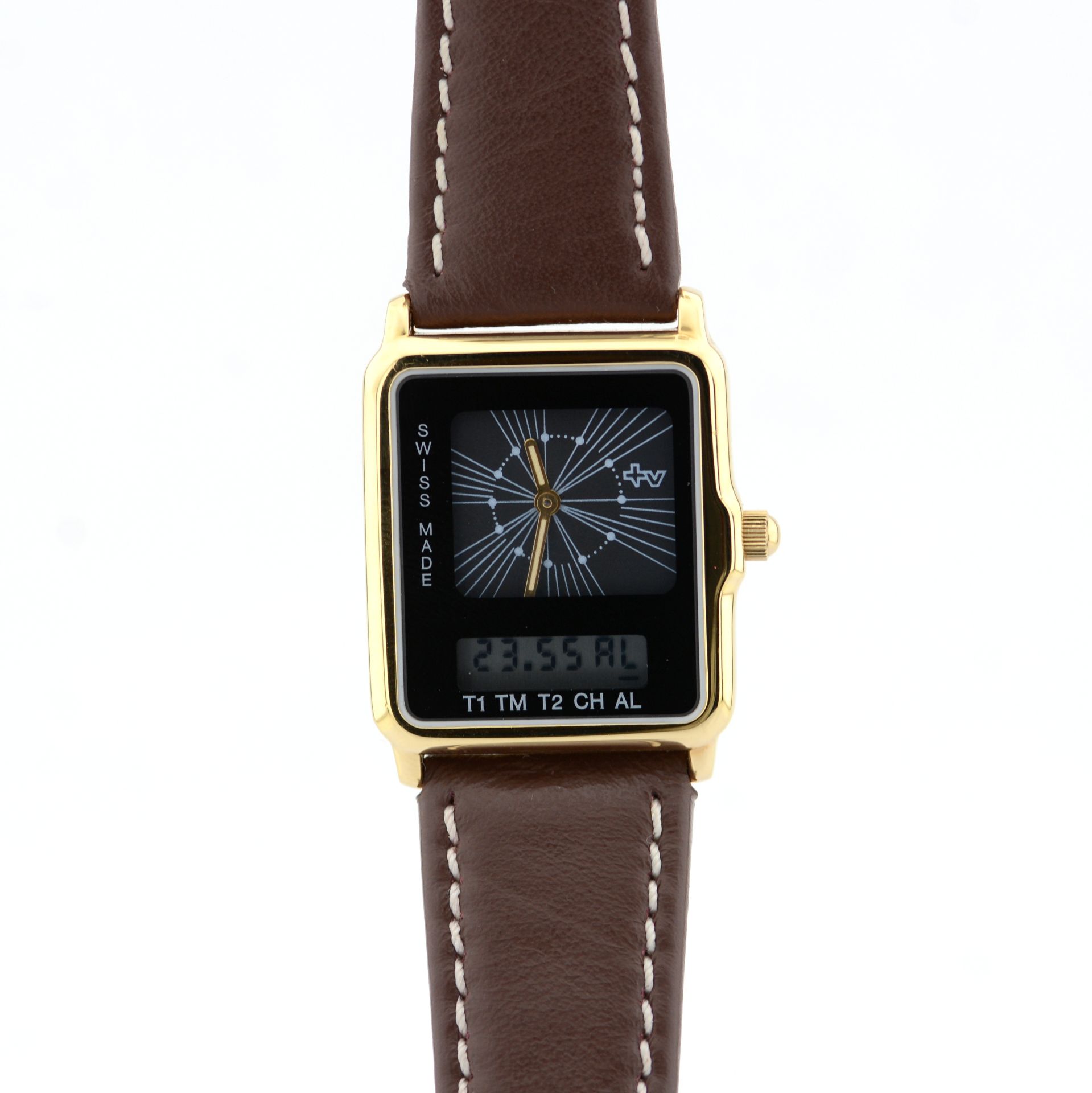Mondaine / Dual / Swiss Made - (Unworn) Unisex Brass Wrist Watch - Image 2 of 8