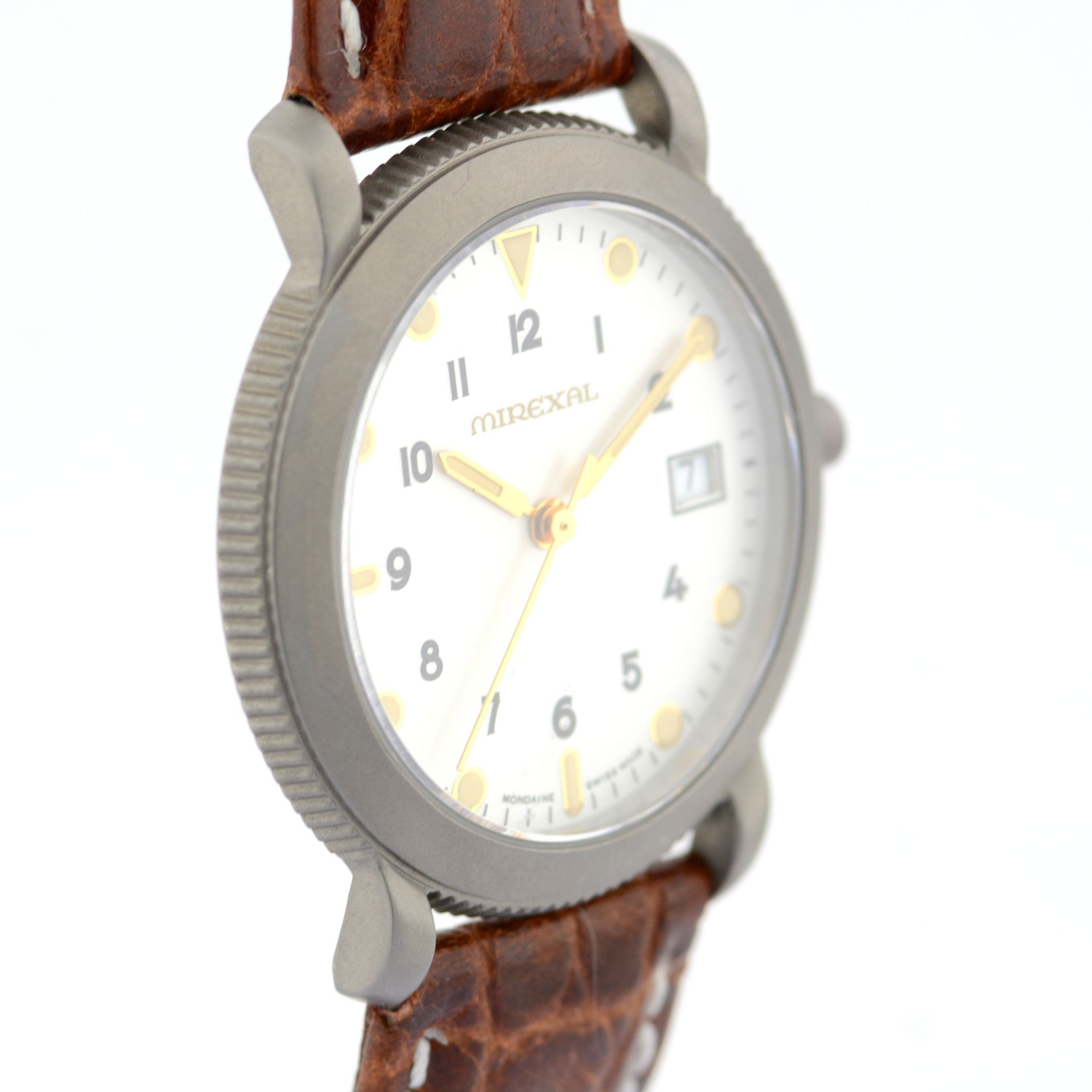 Mondaine / Mirexal Date - (Unworn) Gentlmen's Titanium Wrist Watch - Image 5 of 8