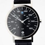 Mondaine / Made in Swiss BMW AG München - (Unworn) Gentlmen's Steel Wrist Watch