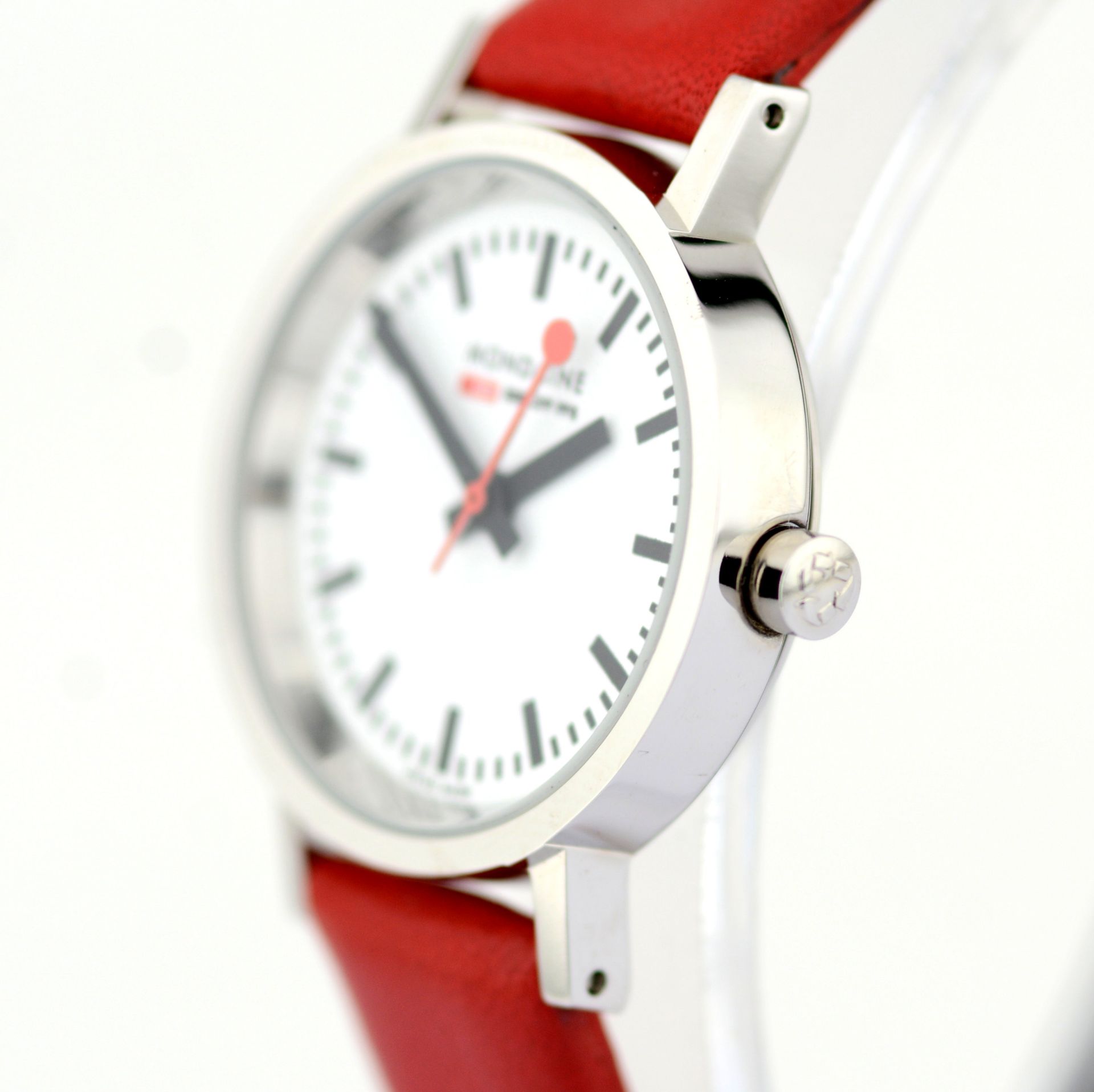 Mondaine / SBB CFF FFS Ecoquartz Official Swiss Railway Watch - (Unworn) Leather / Lady's - Image 2 of 9