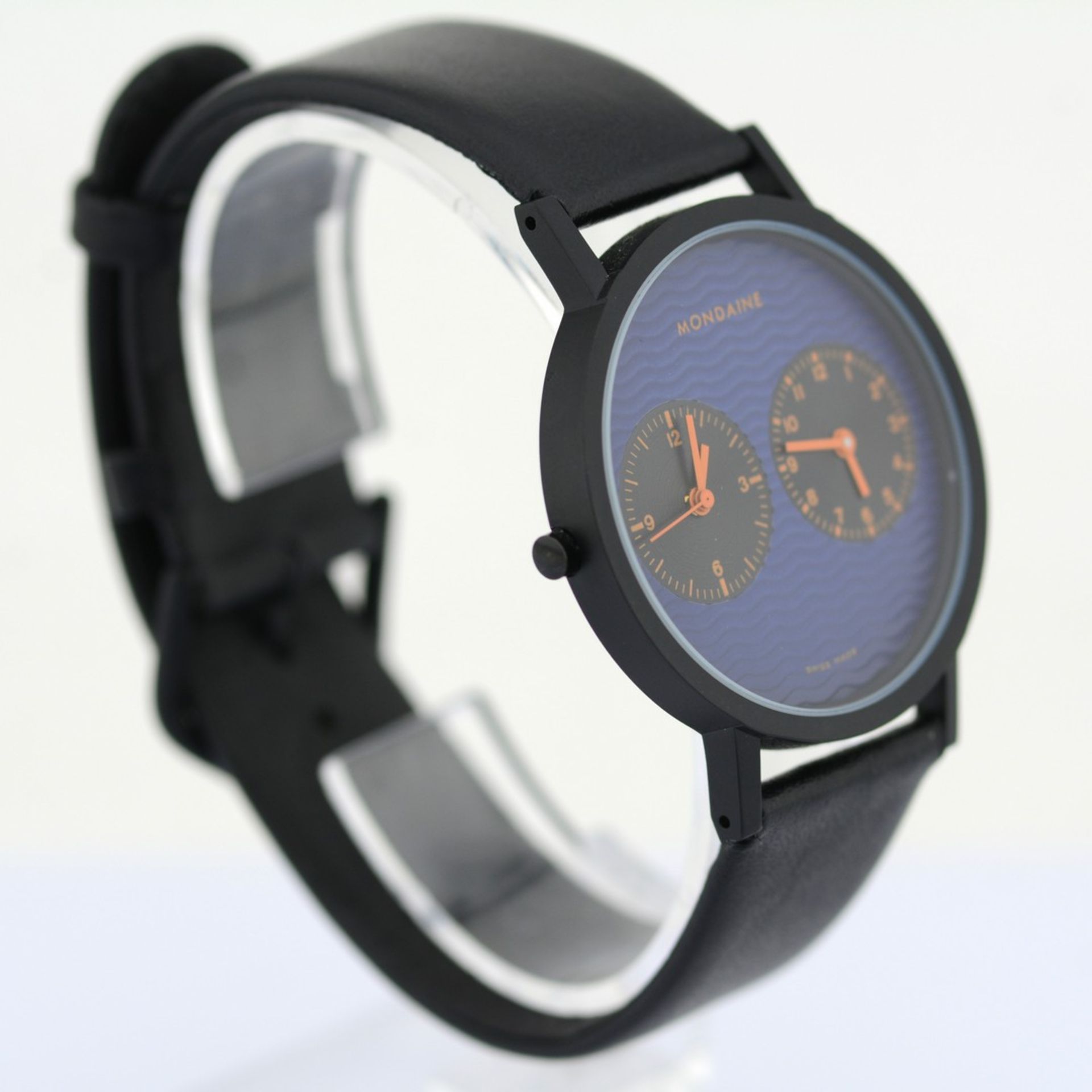 Mondaine / Designer Collection Dual Time - (Unworn) Gentlmen's Brass Wrist Watch - Image 3 of 8