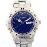 Mondaine / M-Watch Day-Date - (Unworn) Gentlmen's Brass Wrist Watch