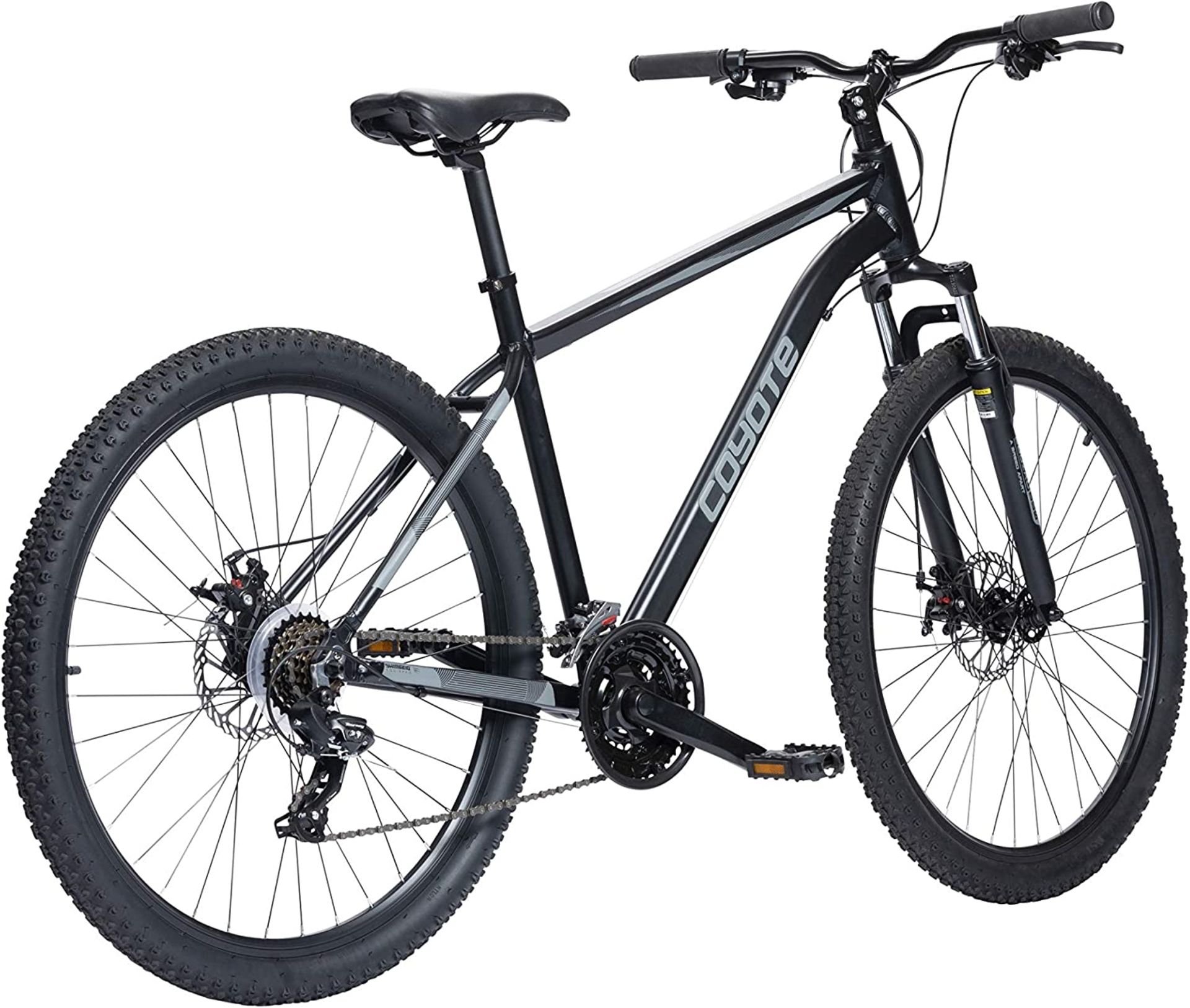 Coyote Origin 22" 700c 18Spd. RRP £375.00. Equipped with 18 speed Shimano gearing to minimise the - Image 2 of 3