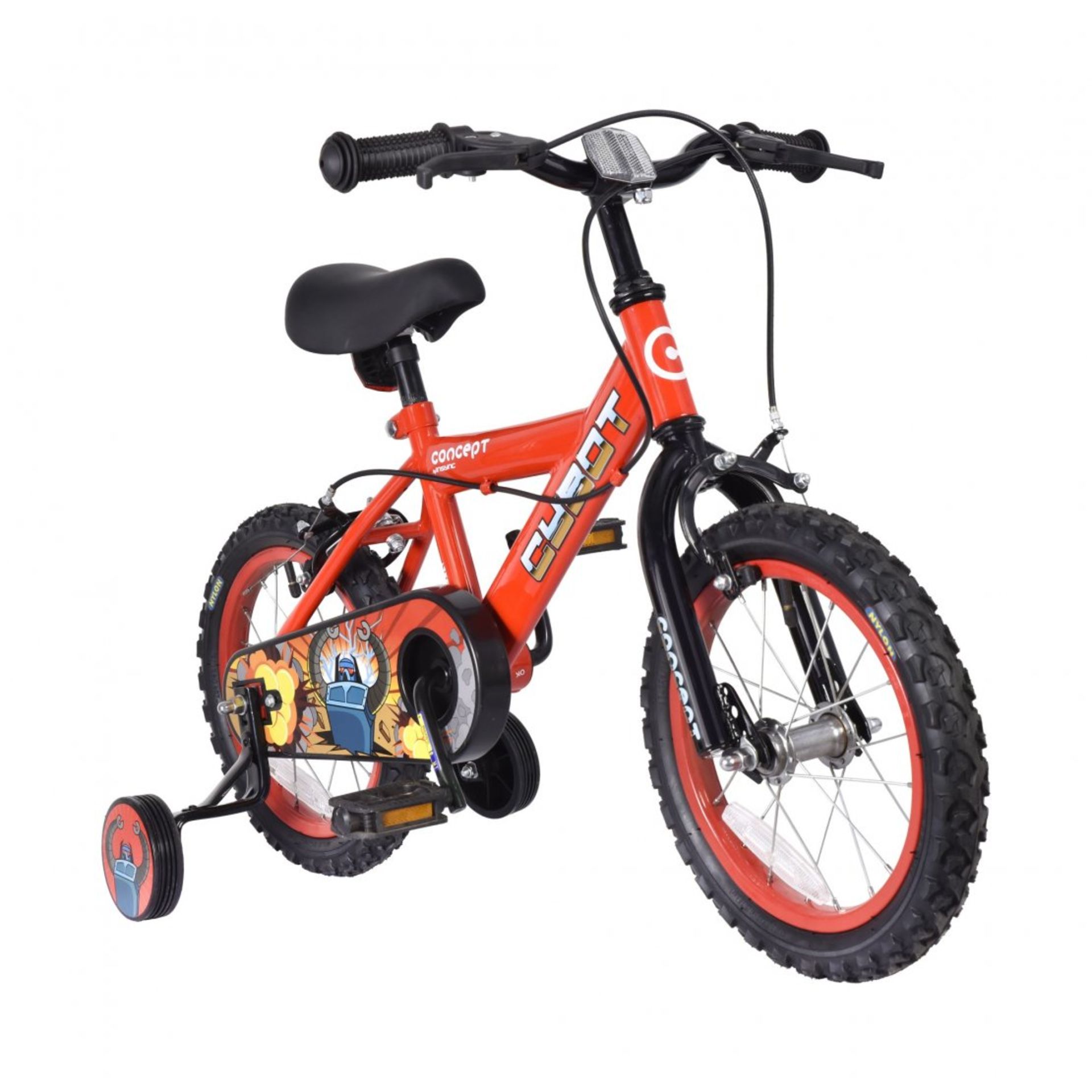 Insync Concept Cybot Kids’ 14inch Hybrid Bike. Another great bike from the clever bike geeks at - Image 2 of 2