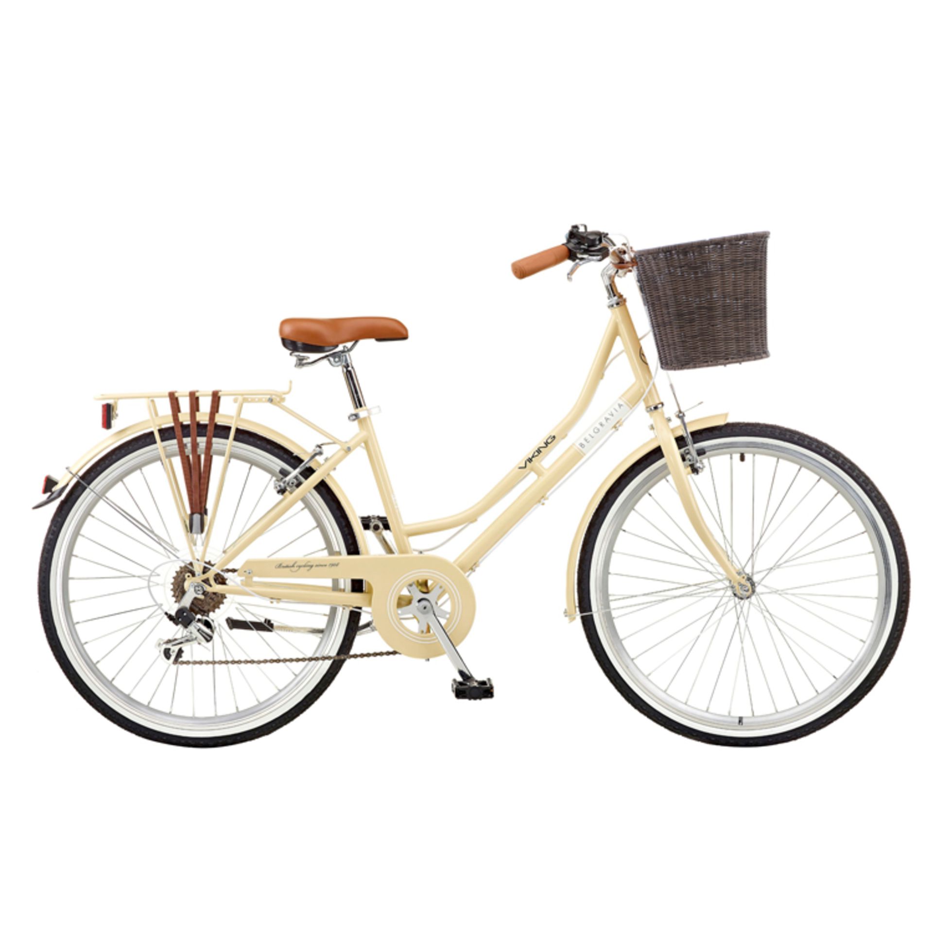 Viking Belgravia Ladies Traditional 26" Wheel 6 Speed Bike 18" Latte. RRP £299.99. The Belgravia