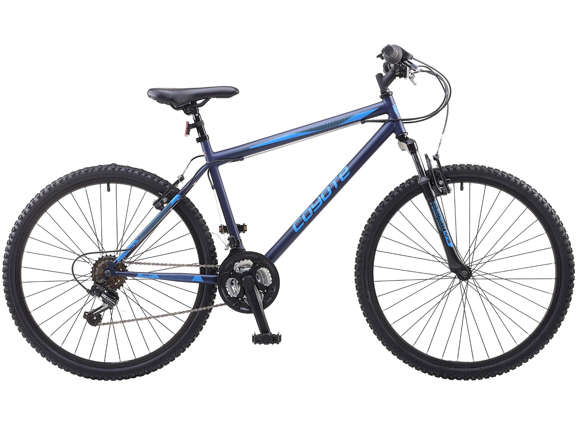 Coyote Element XFS Gents Mountain Bike. RRP £379.00. The Element XFS is built around a high