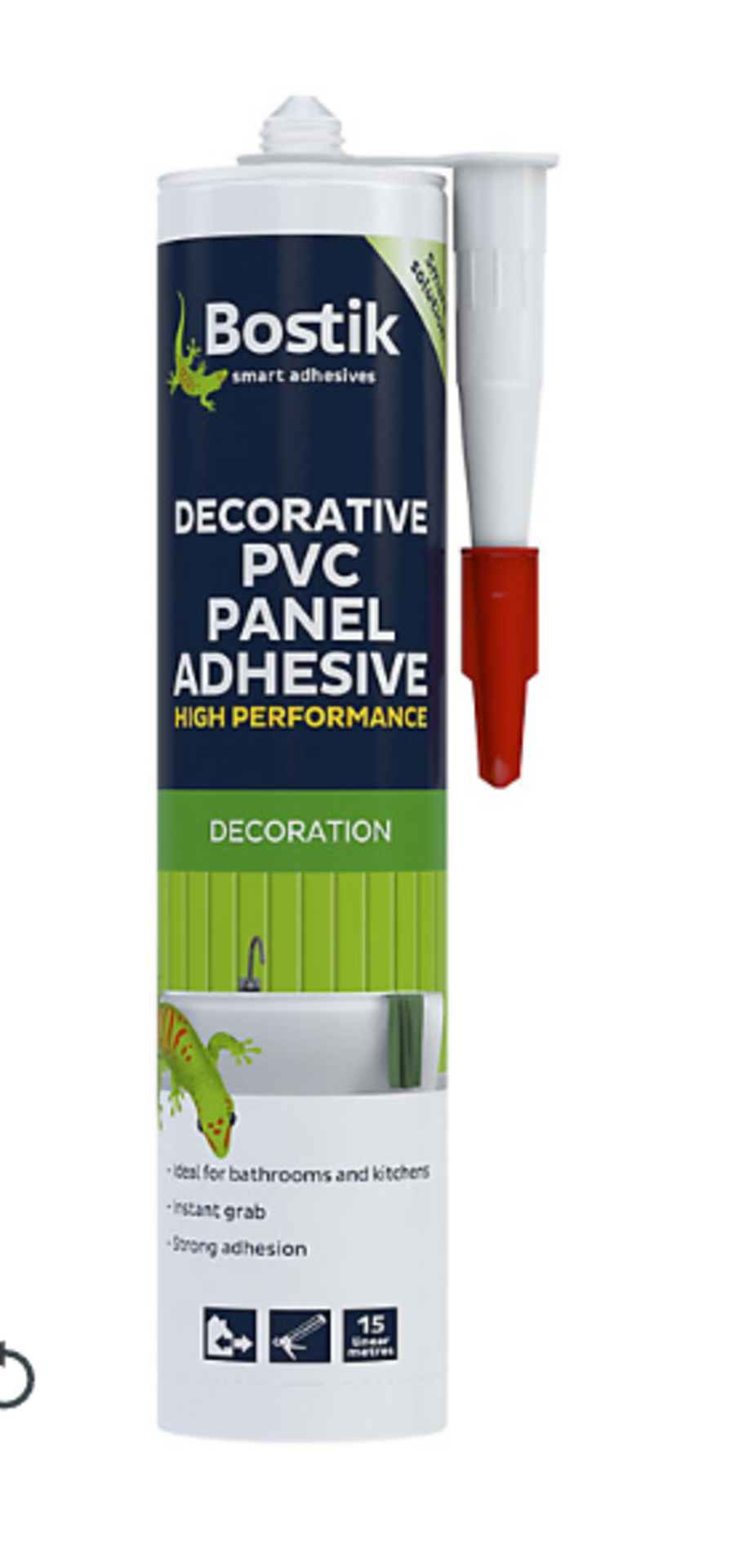 72 X BRAND NEW BOSTIK DECORATIVE PVC PANEL ADHESIVE HIGH PERFORMANCE ADHESIVE 290ML EXPIRY 27/01/23