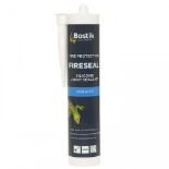 96 X BRAND NEW BOSTIK FIRESEAL SILICONE GREY JOINT SEALANT 310ML EXPIRY 20/12/22