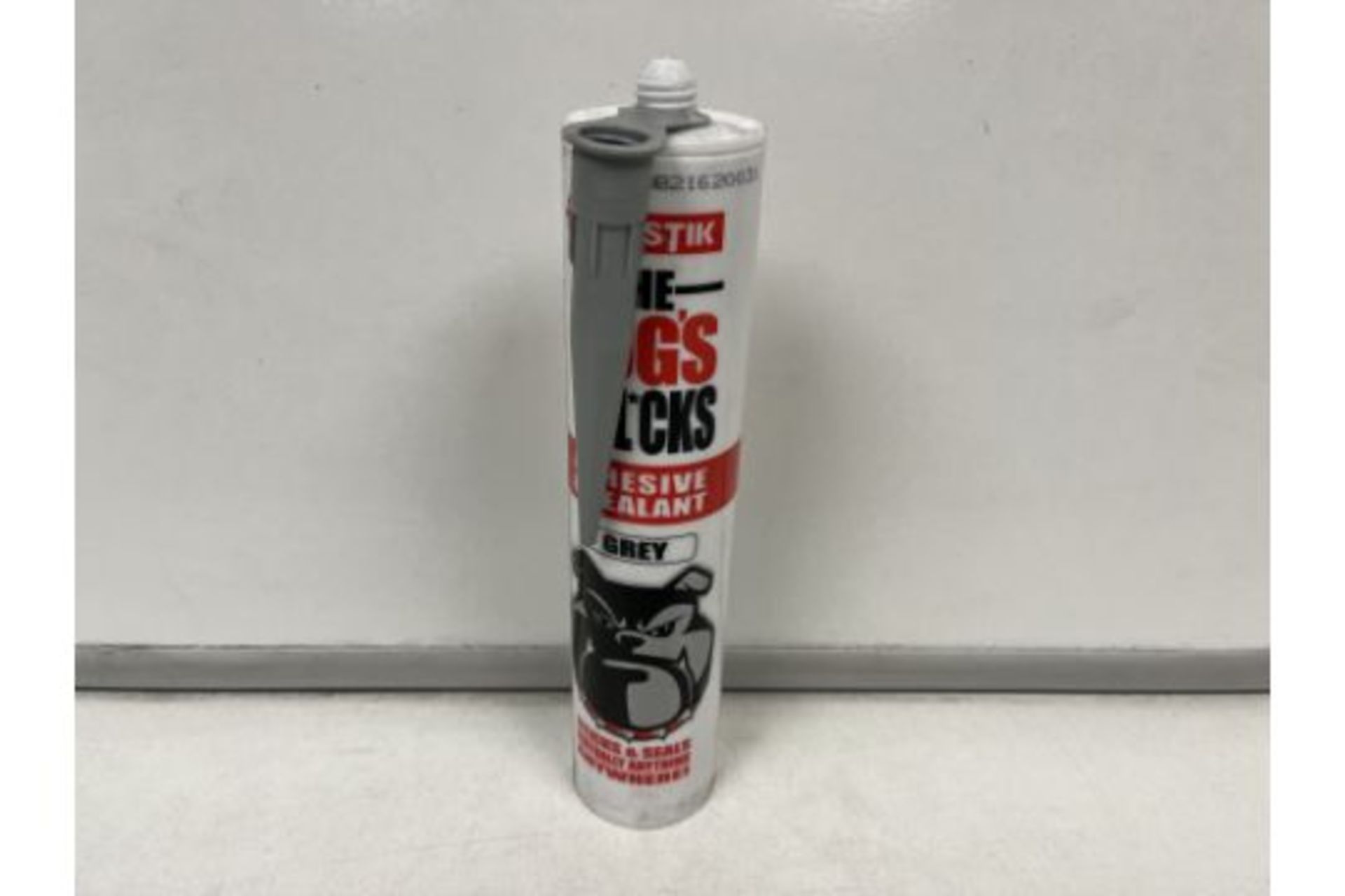 96 X BRAND NEW EVO STIK THE DOGS B*LL*CKS MULTIPURPOSE ADHESIVE AND SEALANT GREY 290ML EXPIRY 04/