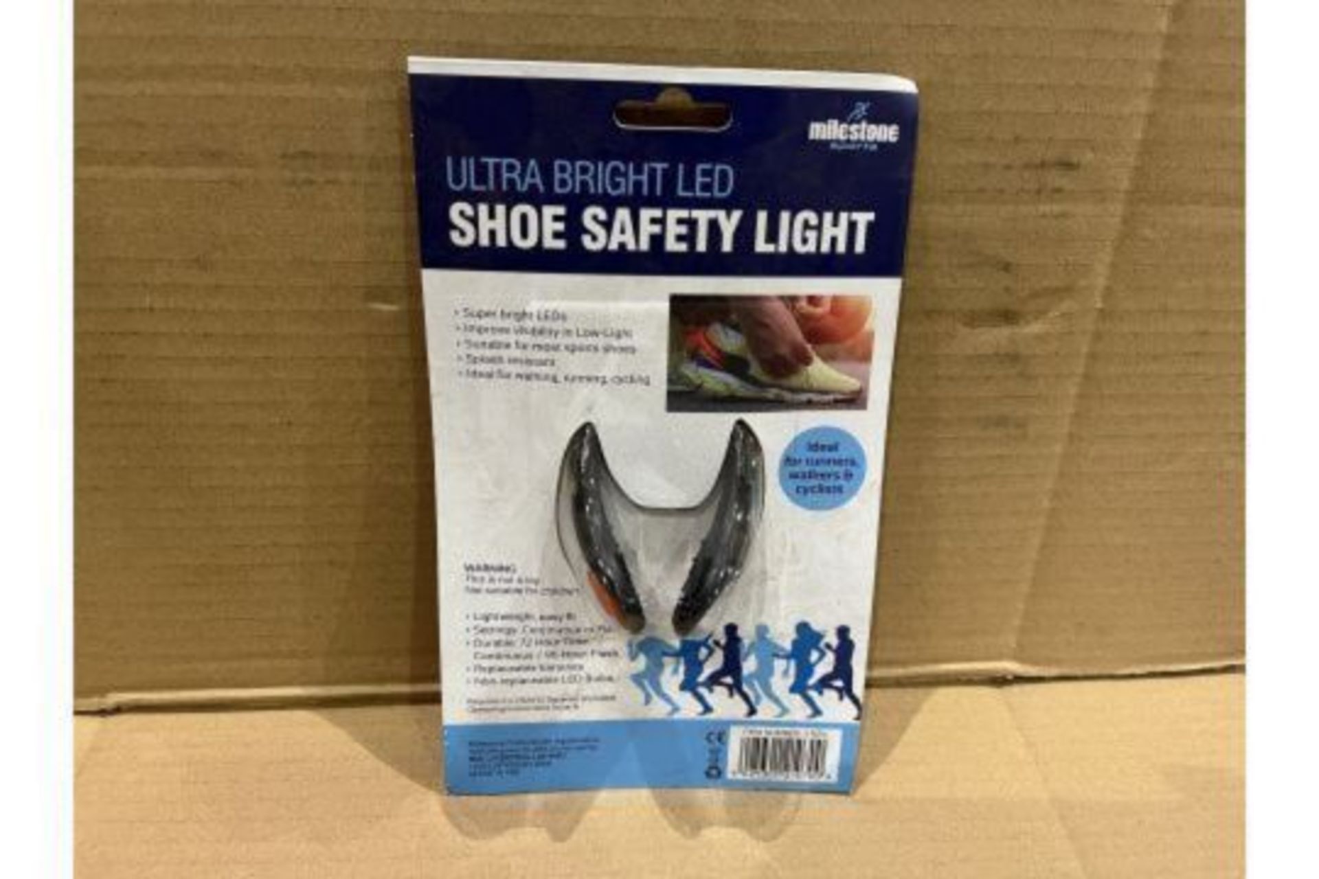 72 X BRAND NEW LED WALKING SHOE LIGHTS R11-7