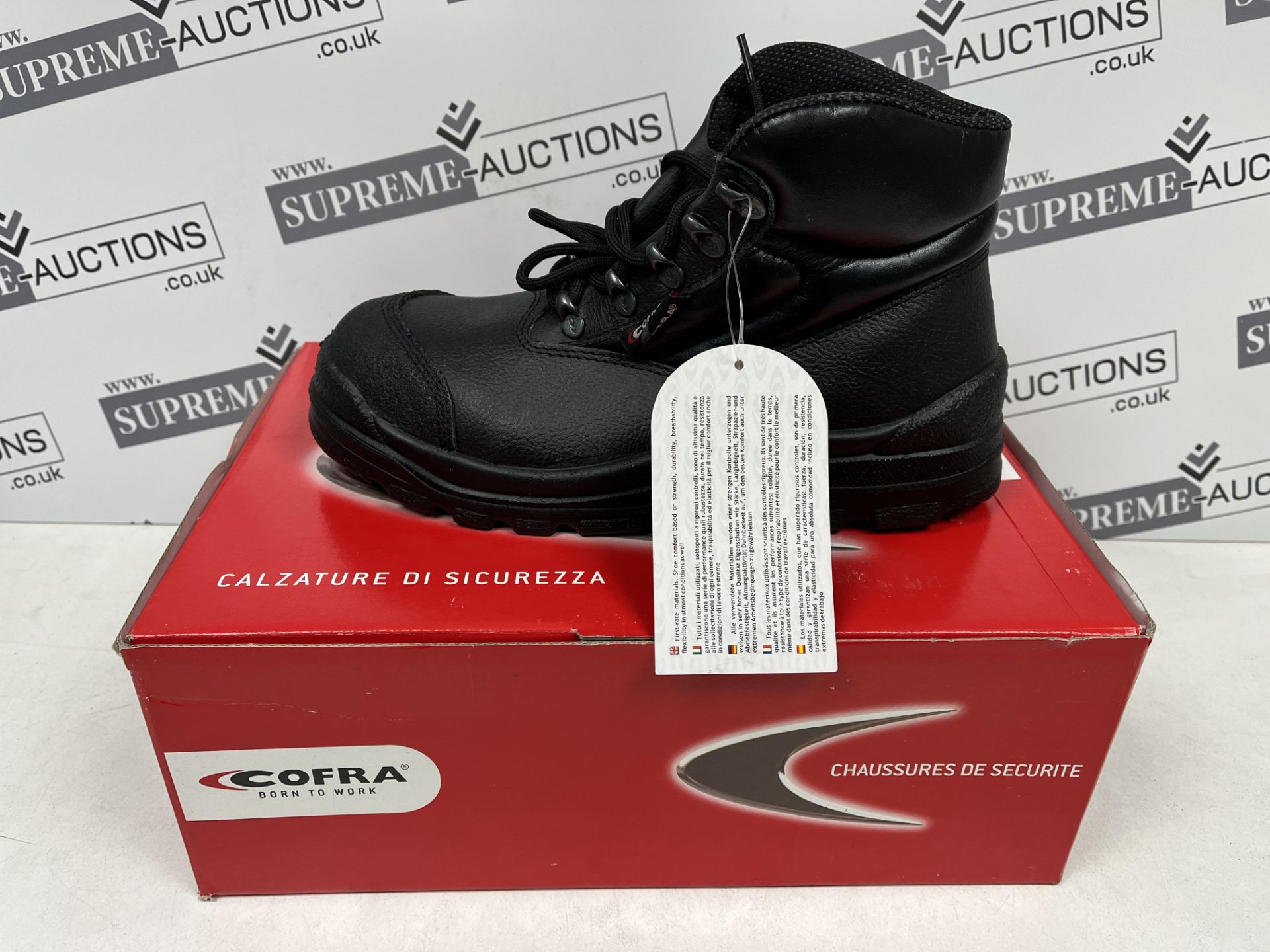 6 X BRAND NEW COFRA WORK BOOTS SIZE 6.5 R9-11