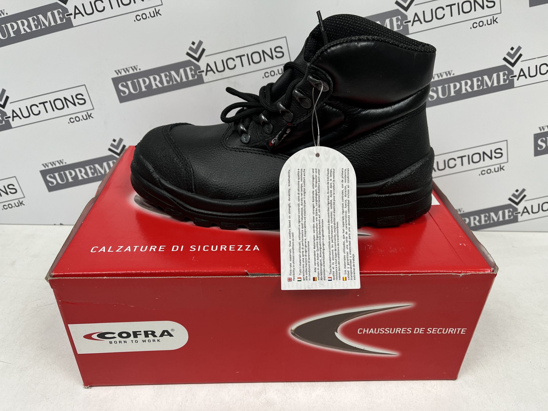 5 X BRAND NEW COFRA WORK BOOTS SIZE 6.5 R9-11