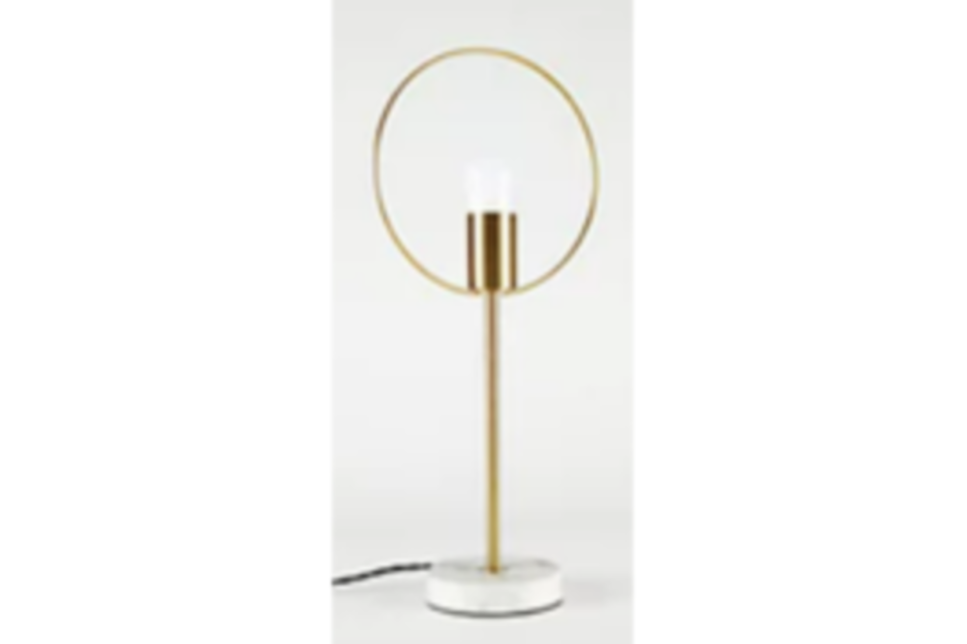 5 X NEW BOXED Hoop LED Table Lamp. RRP £89.99 each. (50811466). Material : Metal Contemporary design