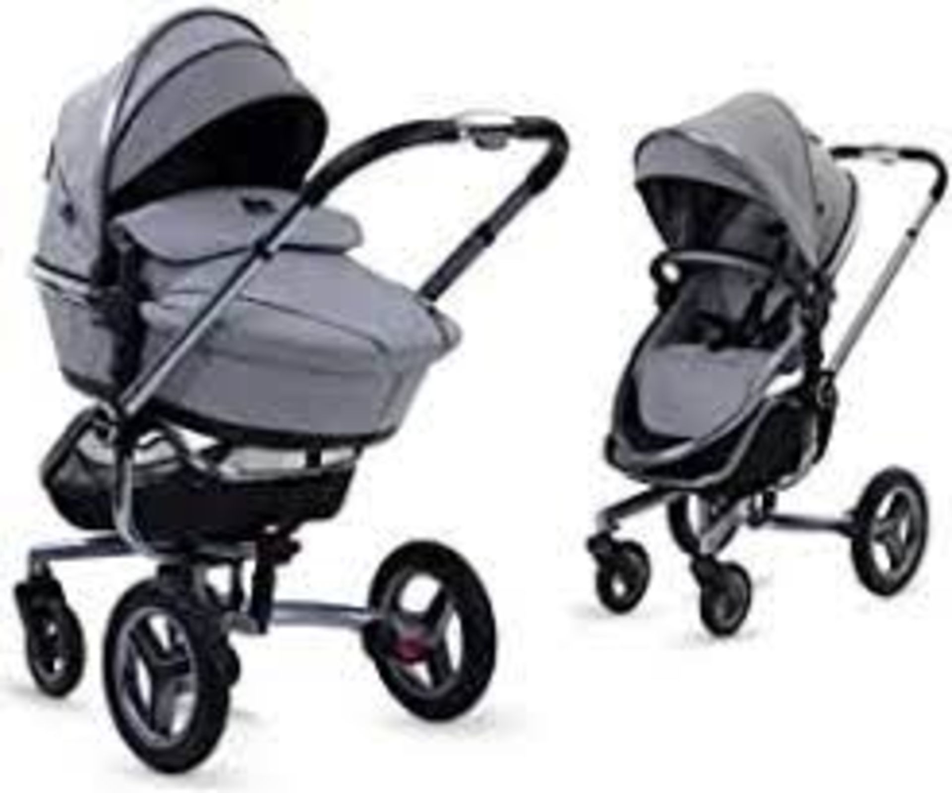 New Boxed Silver Cross Surf ROCK Special Edition Pram. RRP £1,195. Surf Eclipse Special Edition Pram - Image 2 of 2