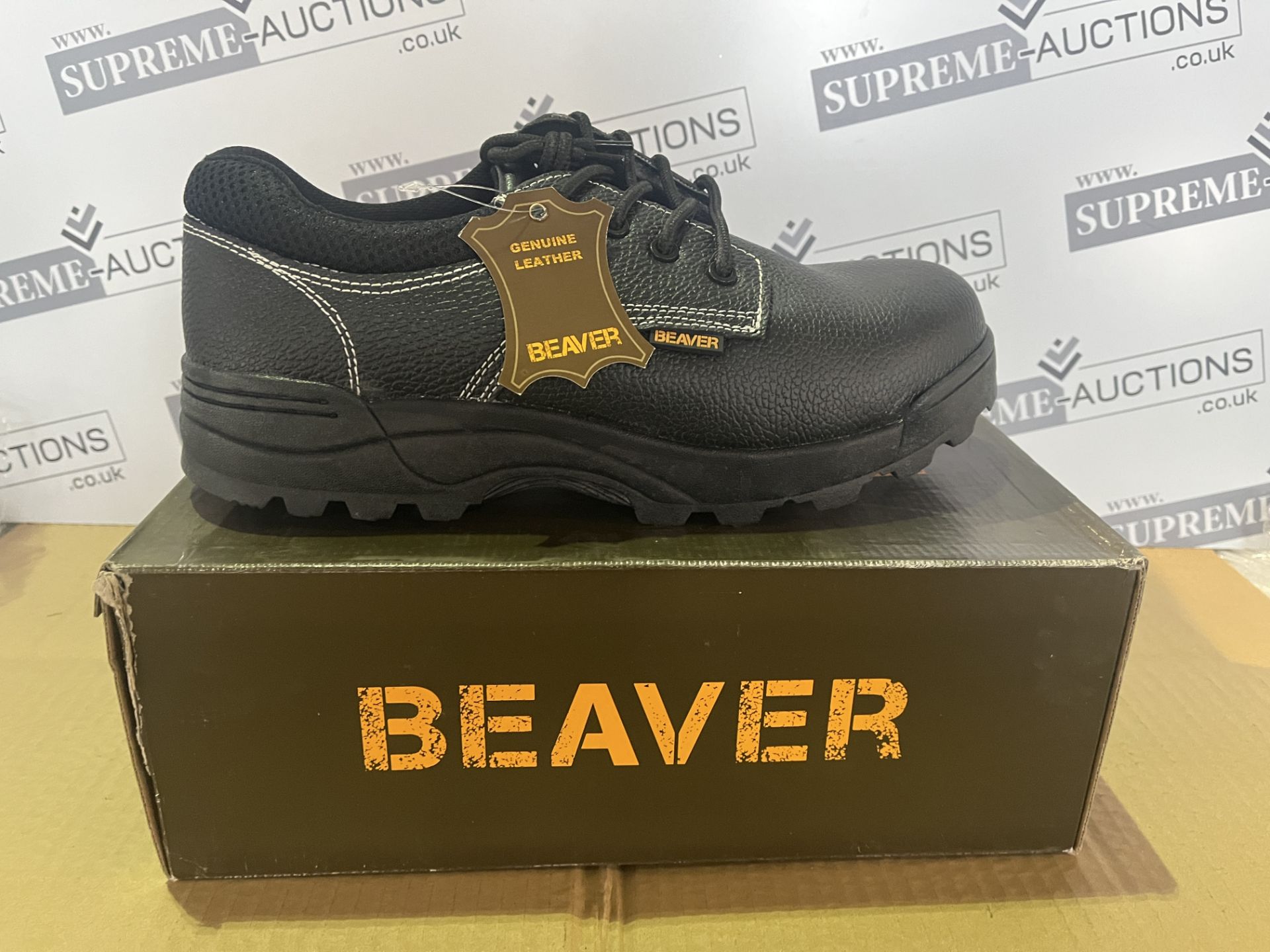6 X BRAND NEW PAIRS OF BEAVER PROFESSIONAL WORK BOOTS SIZE 8 R15-9