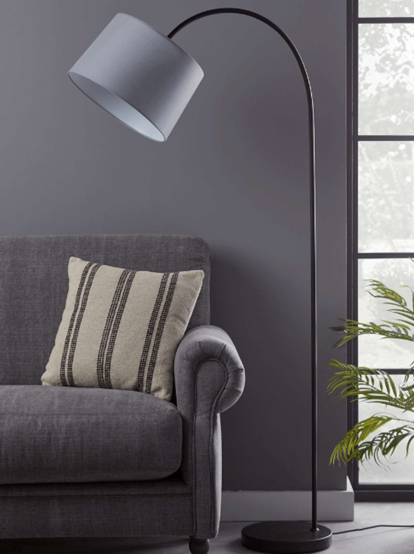 Cox & Cox Inwood Floor Lamp. RRP £185.00. Set the mood for modern living with a feature floor lamp