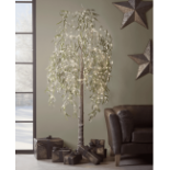 Indoor Outdoor Light Up Faux Willow Tree - Large. RRP £275.00. Extend the festive cheer to your