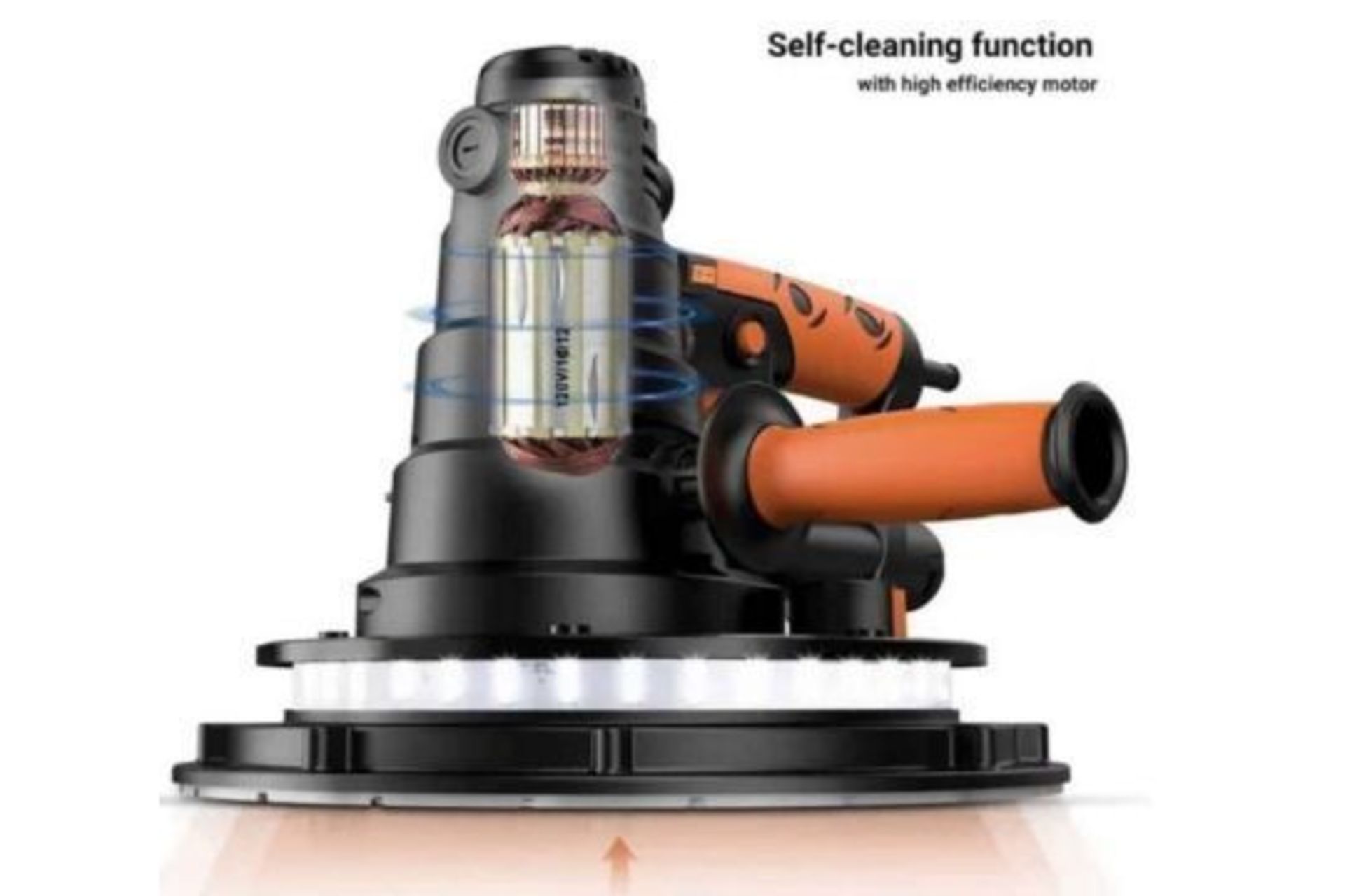 NEW BOXED TACKLIFE 800W Electric Drywall Sander Automatic Vacuum Dust Collection System. (