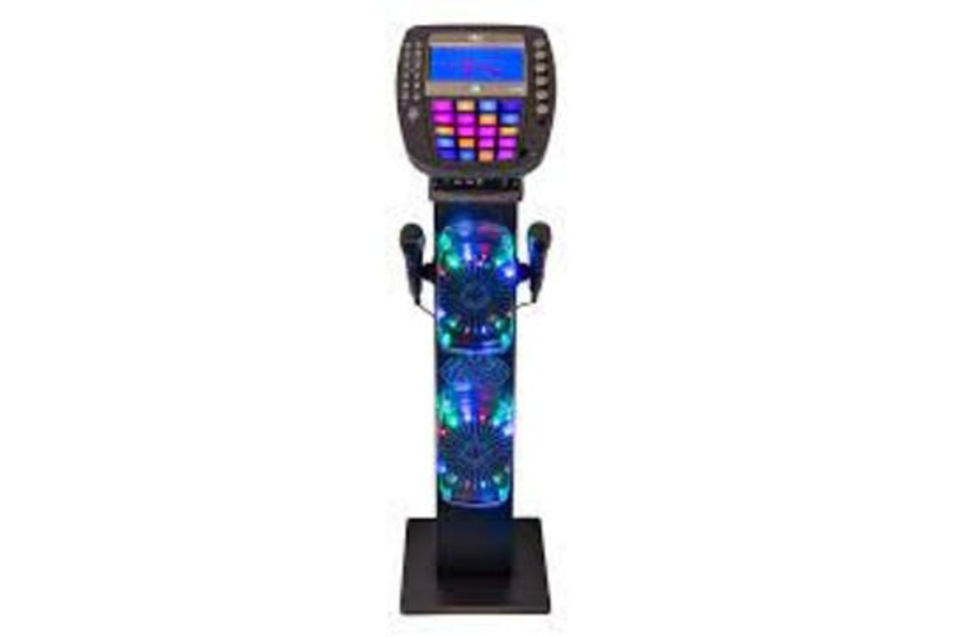 BRAND NEW EASY KARAOKE EKS878/7 6 SPEAKER BLUETOOTH KARAOKE MACHINE RRP £299 R3-2