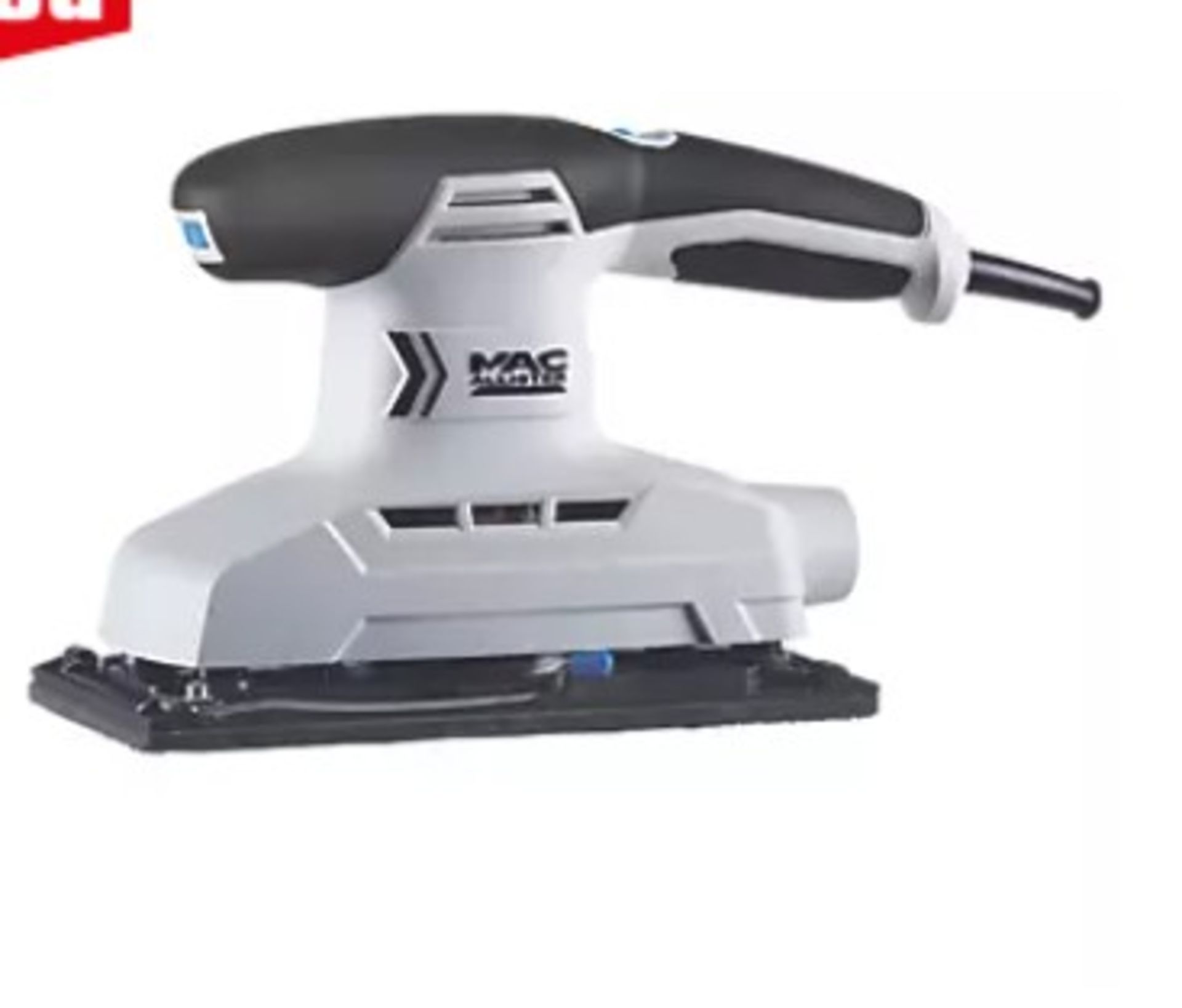 MAC ALLISTER MSSS300 ELECTRIC 1/2 SHEET SANDER 220-240V (876GF) - PCK1