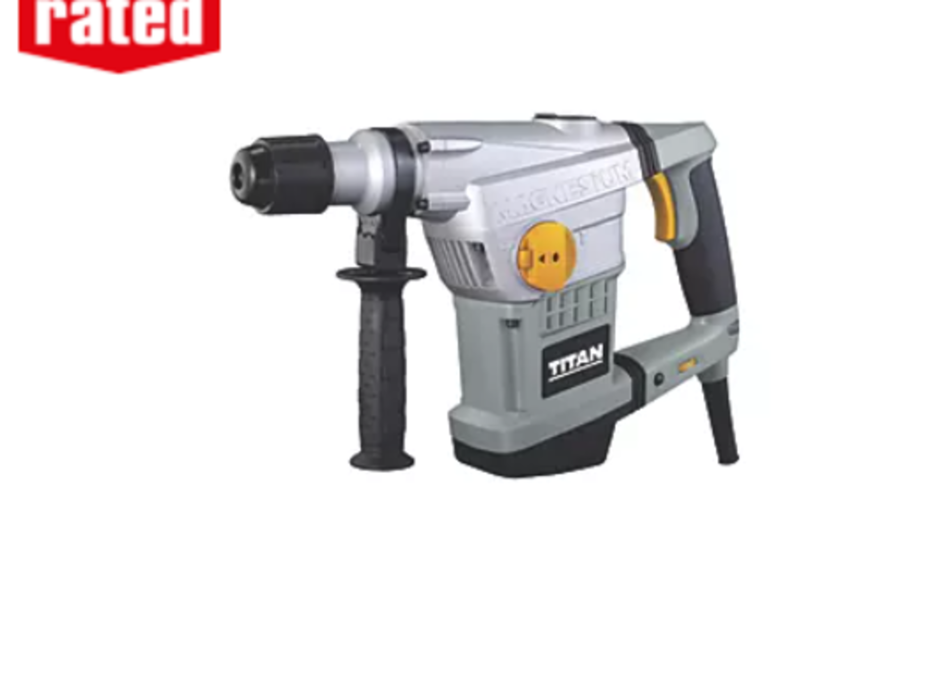 TITAN TTA572SDS 6.8KG ELECTRIC SDS MAX DRILL / CHISEL 110V WITH CARRY CASE- PCK4