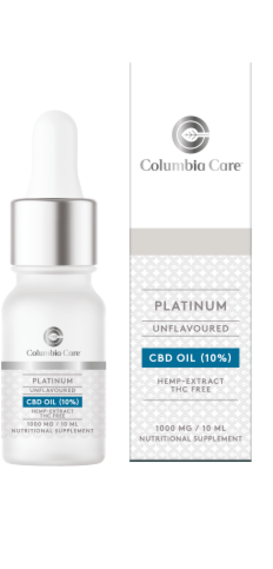 10 x Brand New Columbia Care Platinum Unflavoured Flavored Tincture 10ml 1000mg. Columbia Care, a