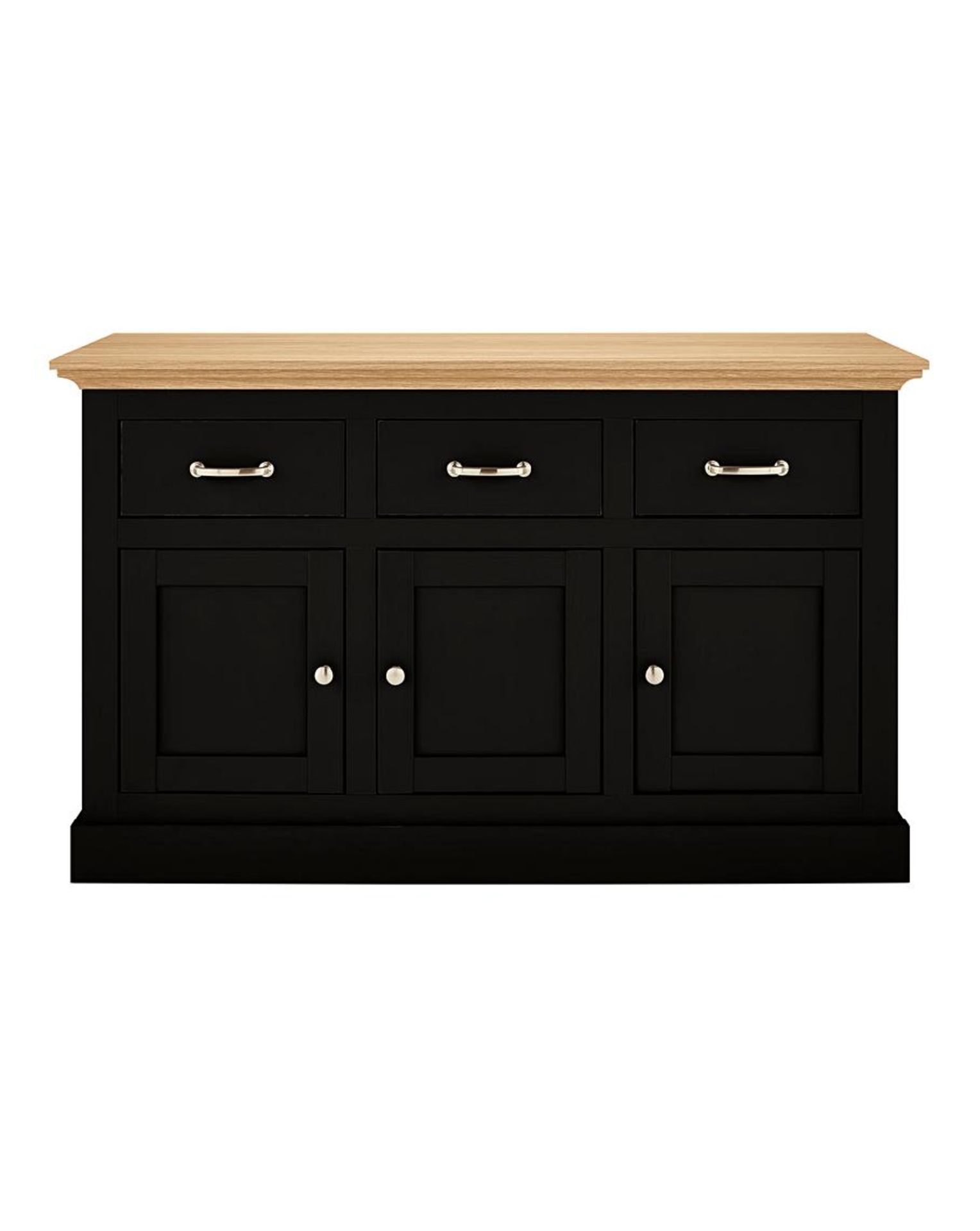 Ashford 3 Door 3 Drawer Sideboard. RRP £429.00. - SR6. Bring an elegant country-style charm into