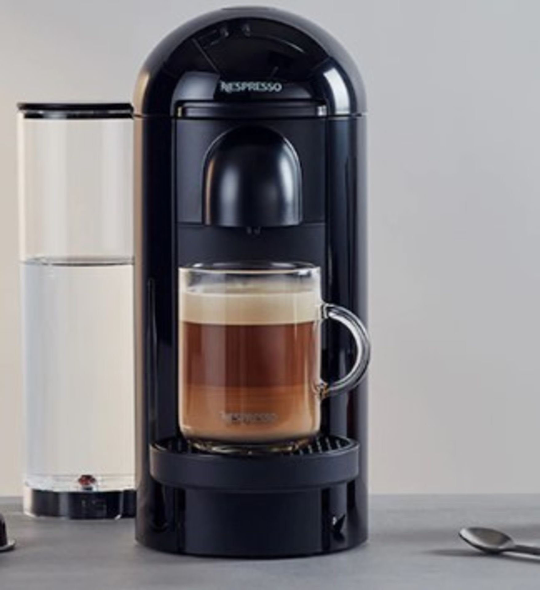 Nespresso vertuoplus coffee machine. Centrifusion™ technology, a patented extraction method