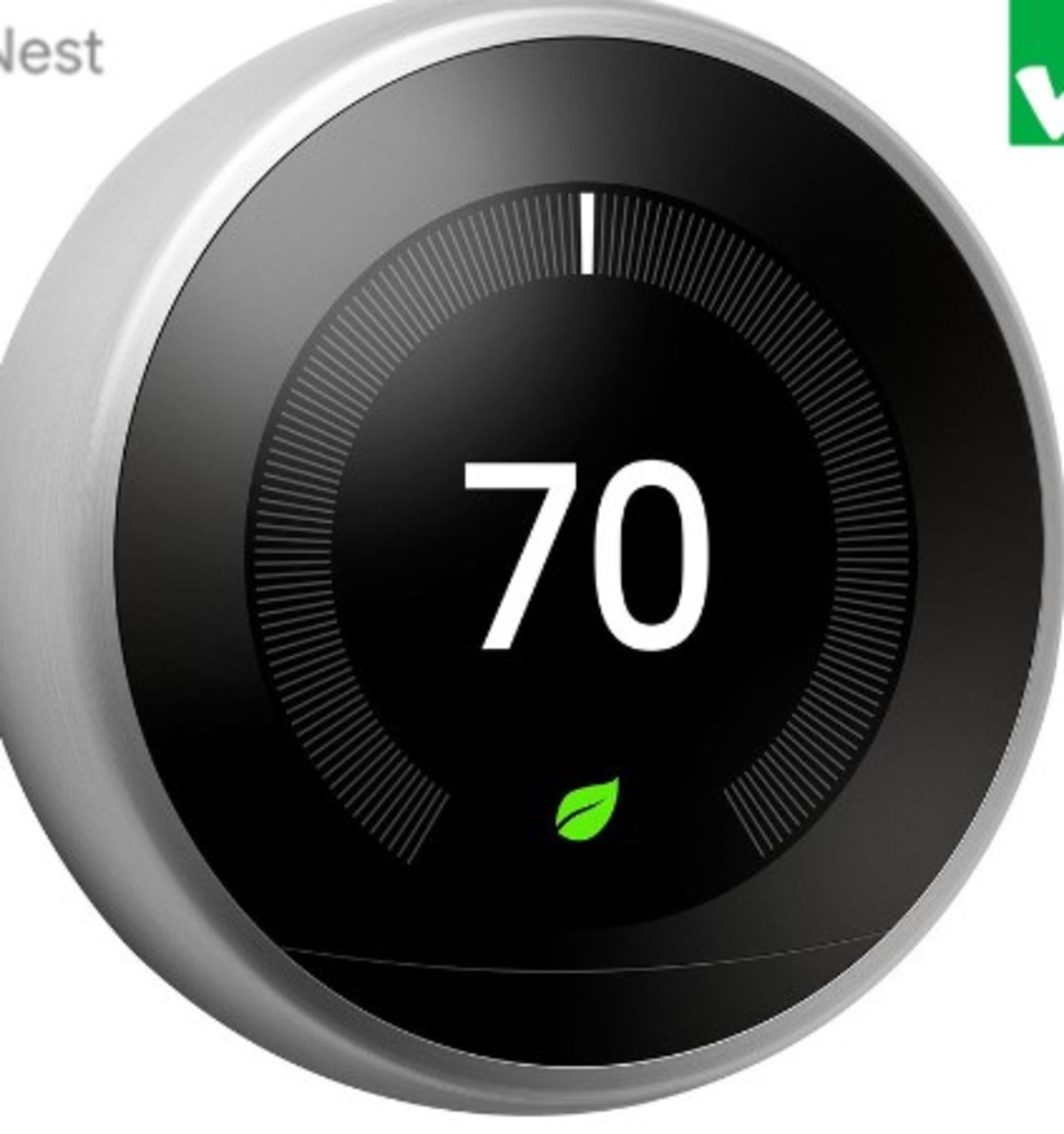 Google Nest Learning Thermostat 3rd Generation White. The 3rd generation Google Nest Learning