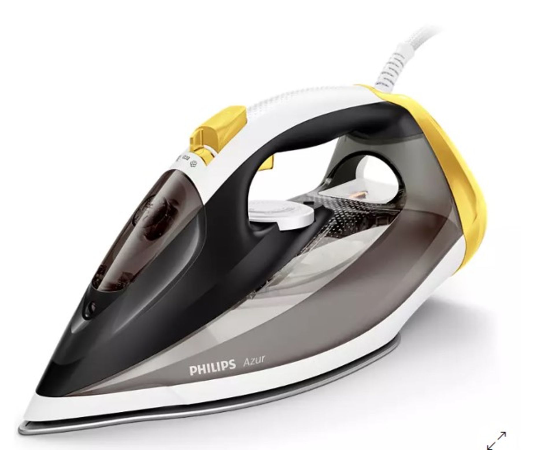 Philips azur steam iron. Thanks to our innovative design, the calc particles are easily broken and