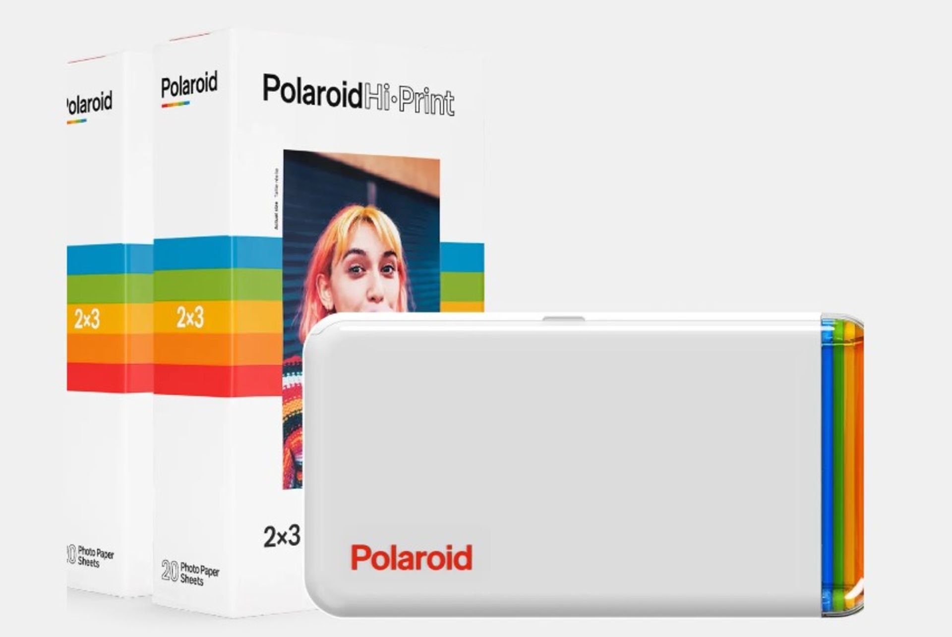 POLAROID HI PRINT POCKET PHOTO PRINTER. The Bluetooth pocket printer turns your phone camera roll