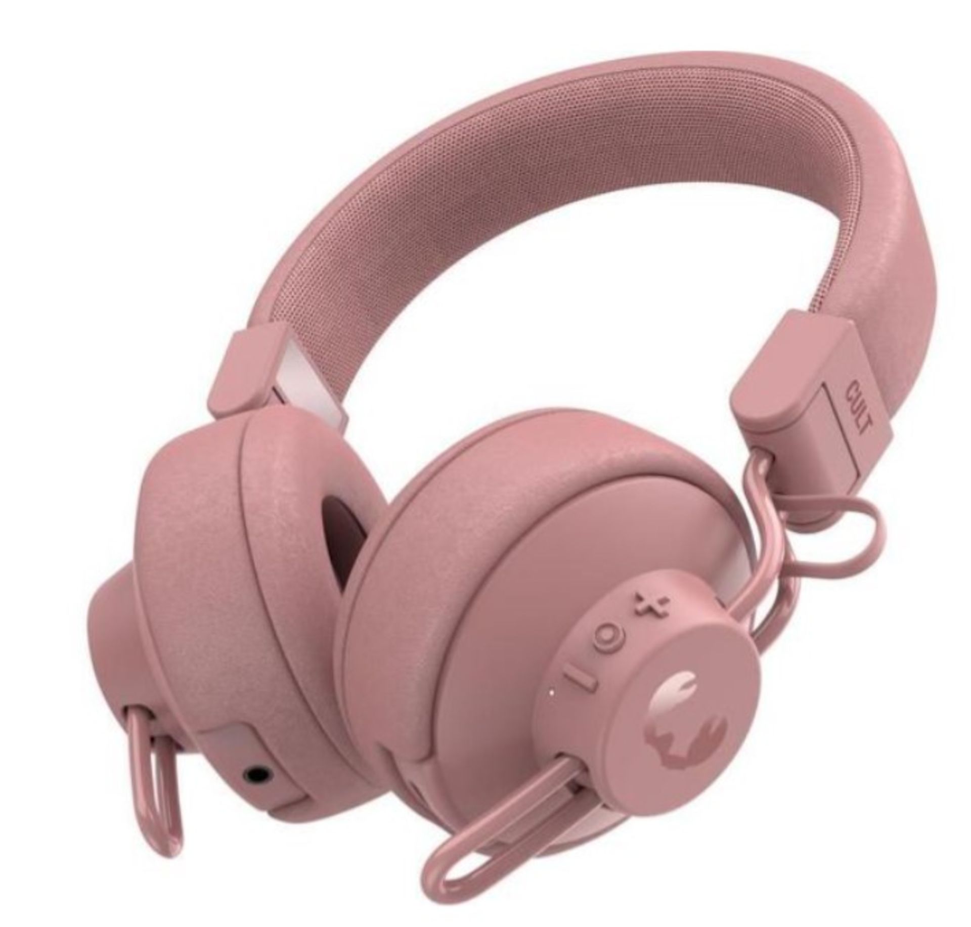 Fresh 'n Rebel Cult Headphones. PINK. Fall for the retro vibe, cool design and colourful looks of