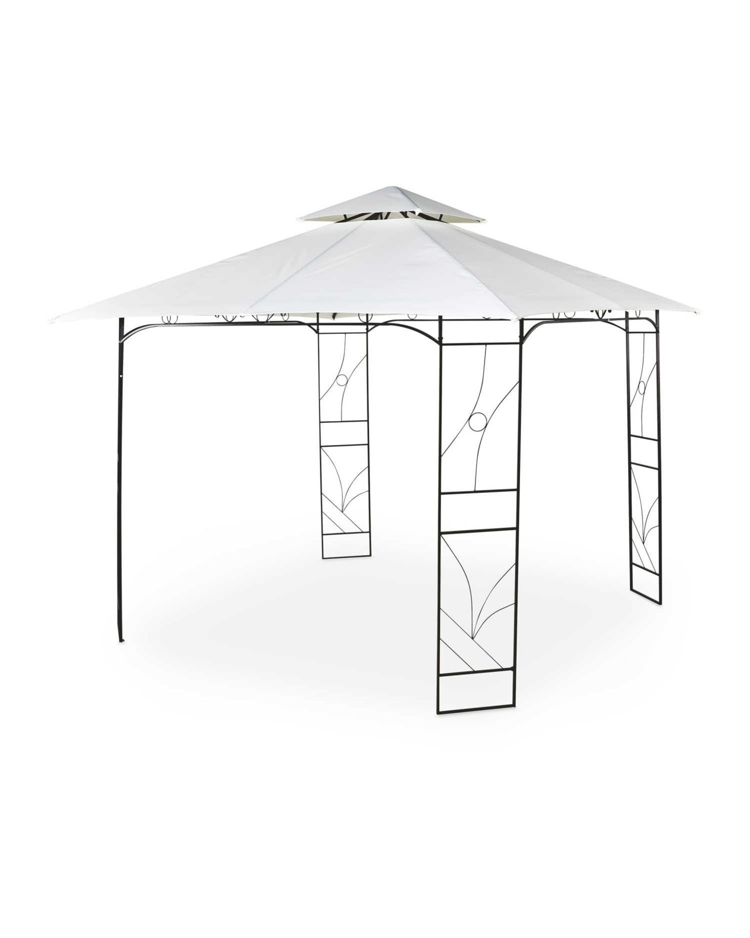 Decorative Gazebo. - ROW16.3. Never get caught out during the rain or sunshine with this