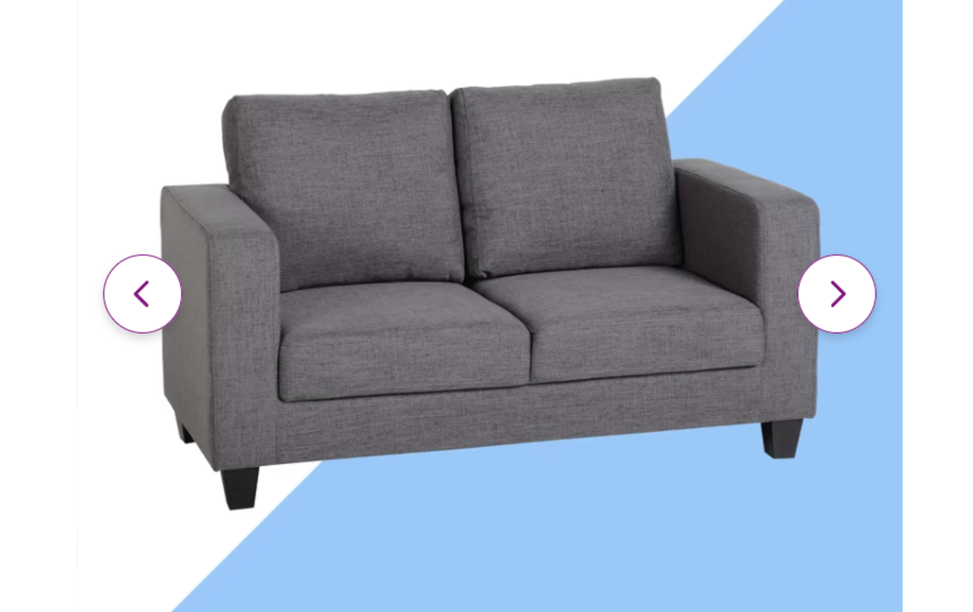 Arkadi 2 Seater Sofa. RRP £399.00. - SR4. This simple and contemporary two-seater sofa is a - Image 2 of 2