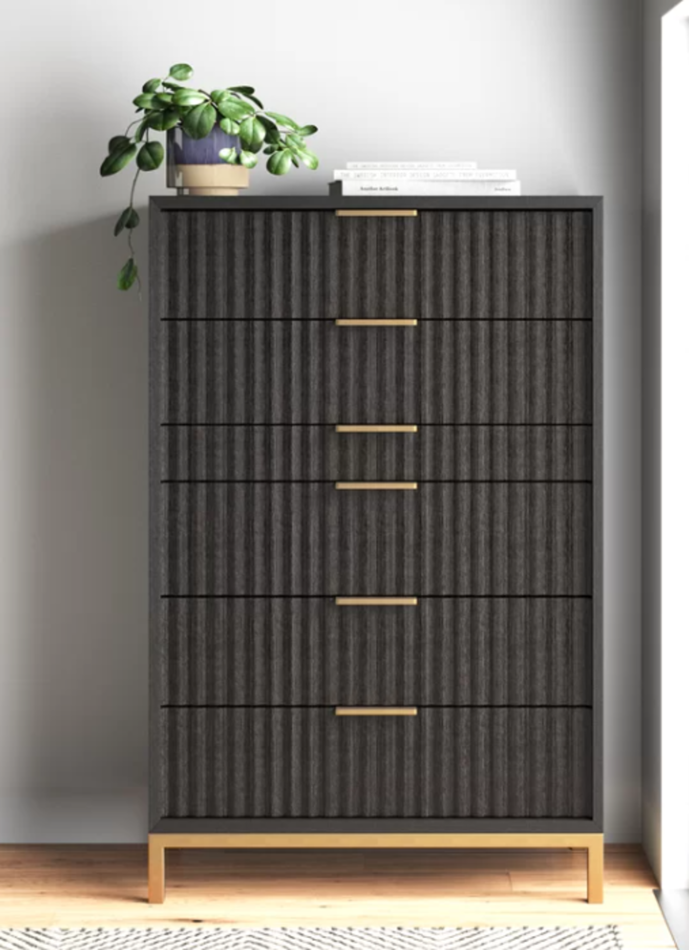 Holford 6 - Drawer Chest of Drawers. RRP £819.99. - SR4. Lend a contemporary and chic twist to