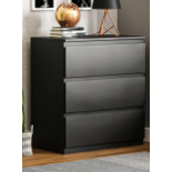 Zipcode Design Cunha 3 - Drawer Chest of Drawers. RRP £175.00 - SR4. Solve storage woes with this