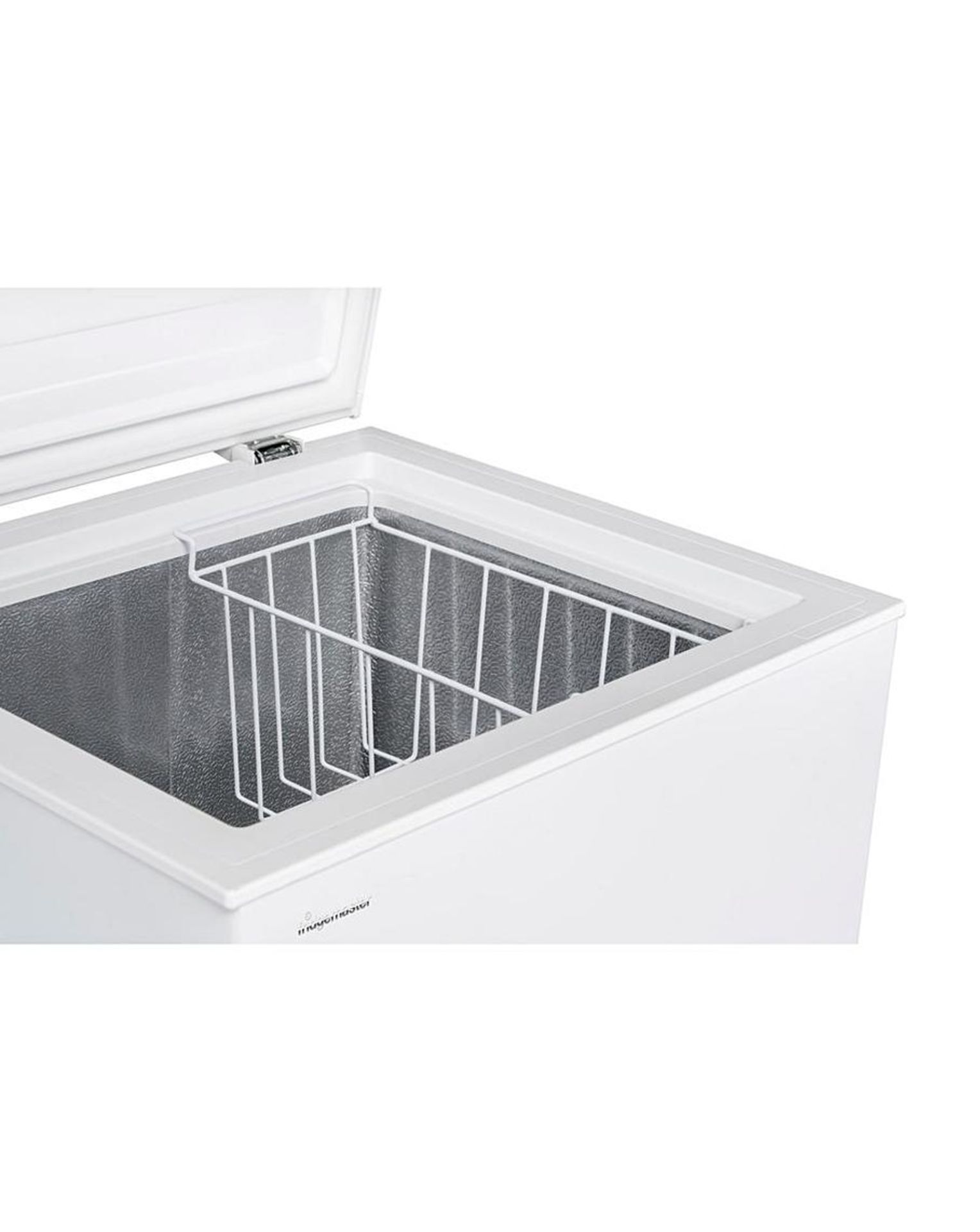 Fridgemaster MCF96 Chest Freezer - White. - SR4. 95 litre capacity - holds 5 bags of food - Image 2 of 2