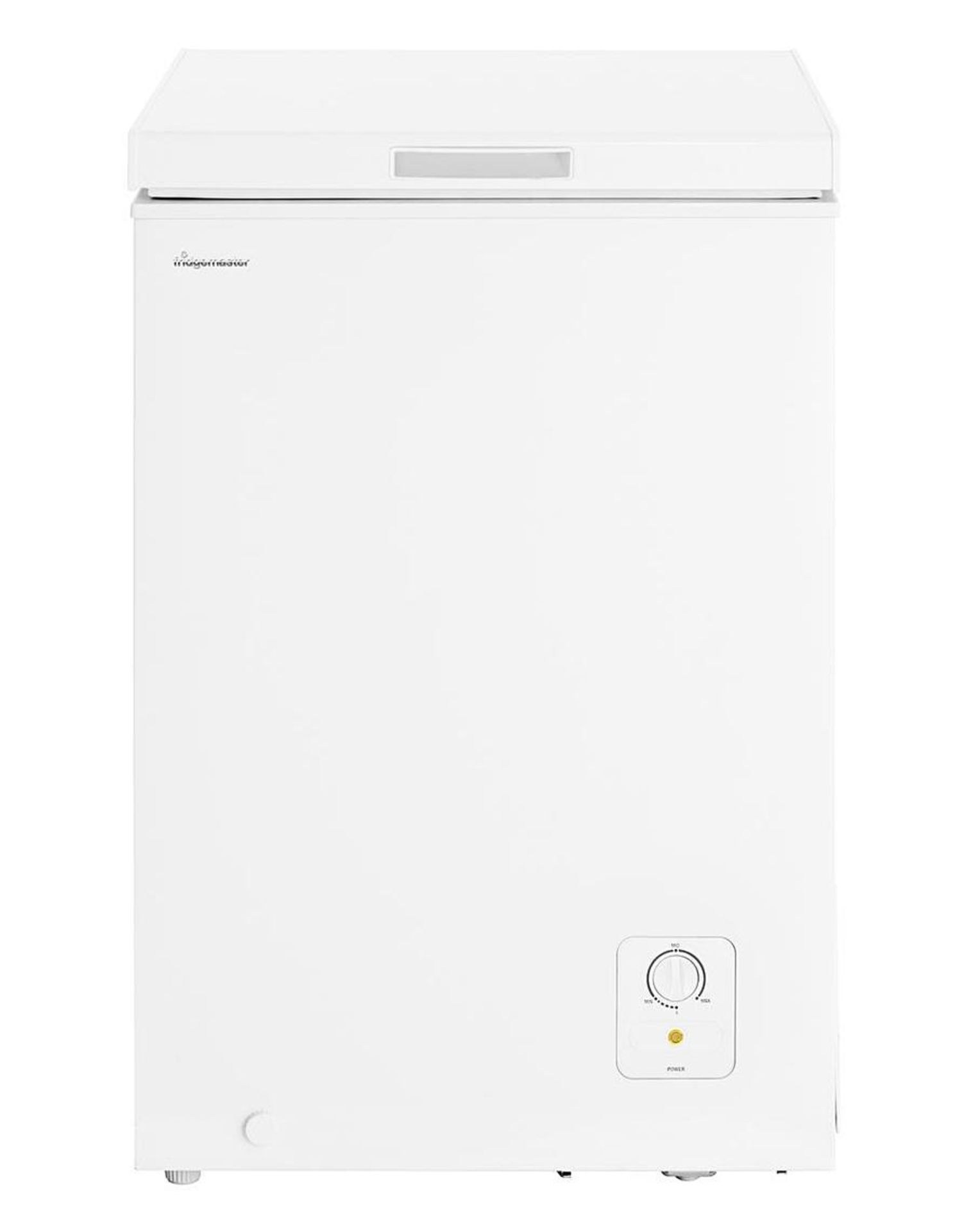 Fridgemaster MCF96 Chest Freezer - White. - SR4. 95 litre capacity - holds 5 bags of food