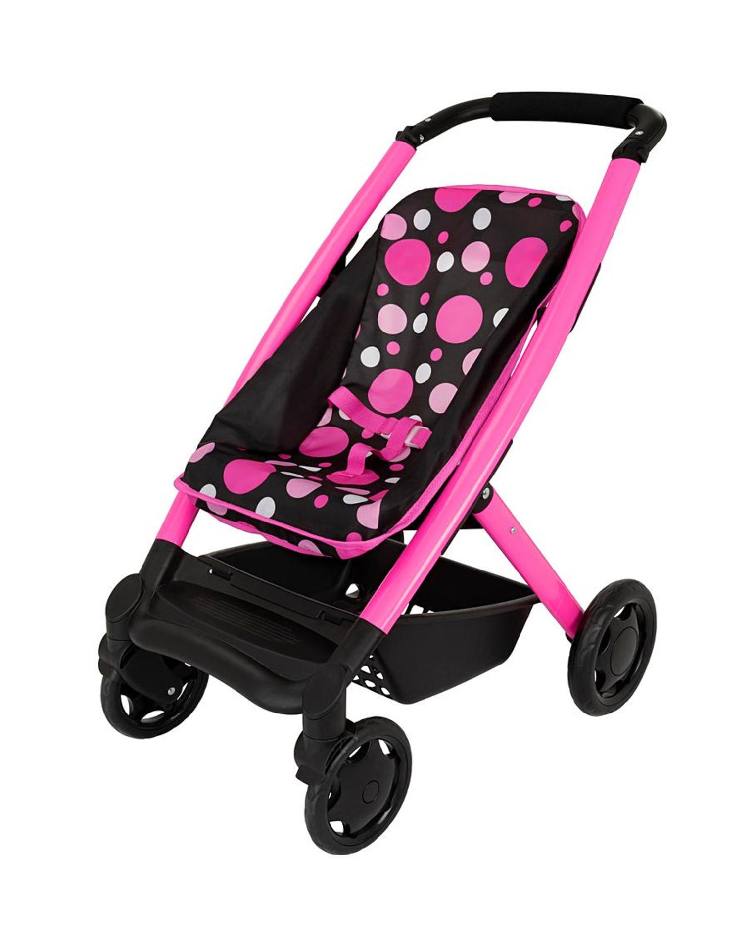 Baby Chic Junior Dolls 3 in 1 Pram. - SR4. This 3 in 1 dolls pram is ideal for a stroll in the - Image 2 of 2