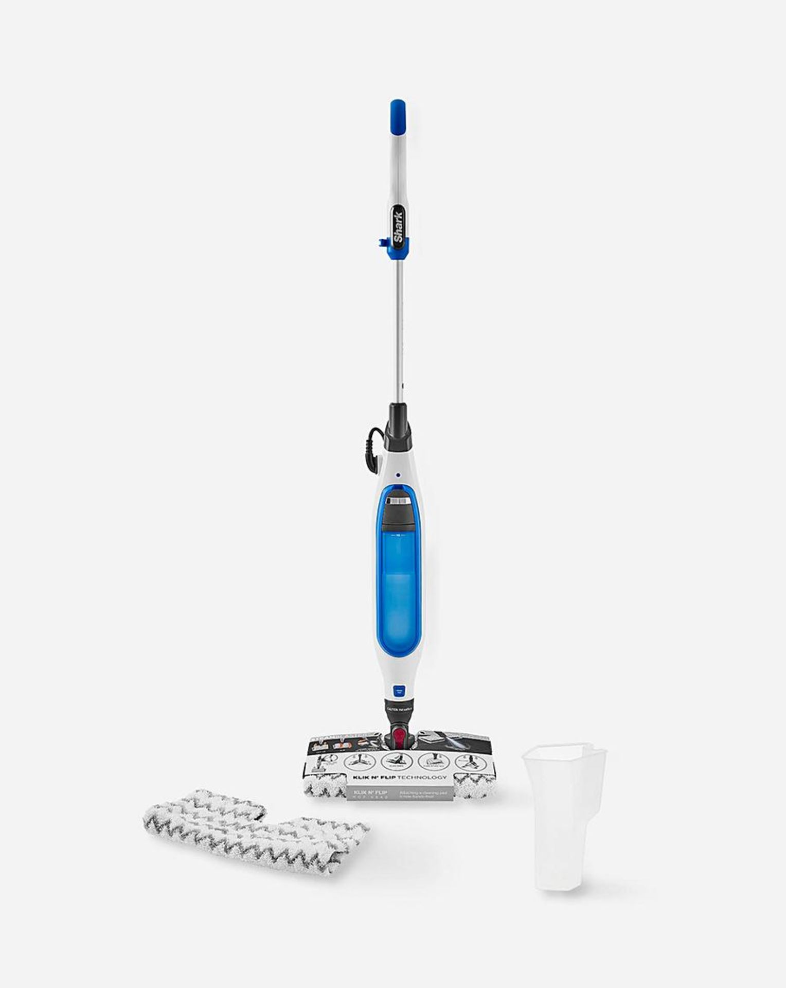 Shark Klik n Flip Manual Steam Mop S6001UK. RRP £139.99. - SR4. Discover a fast, easy, chemical-free