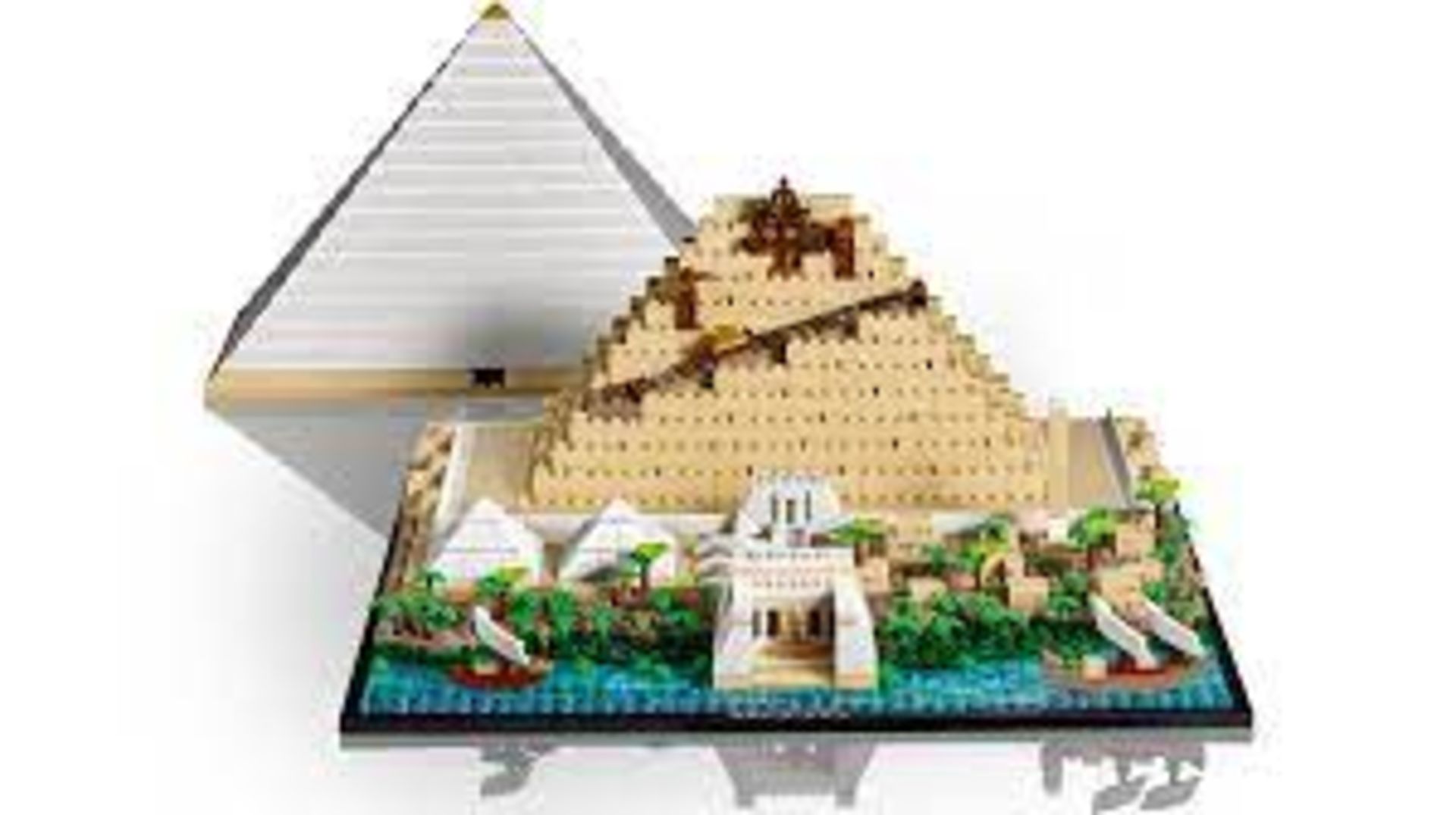 LEGO Architecture 21058 Great Pyramid of Giza. RRP £199.99. - SR4. Build a beautifully detailed - Image 2 of 2