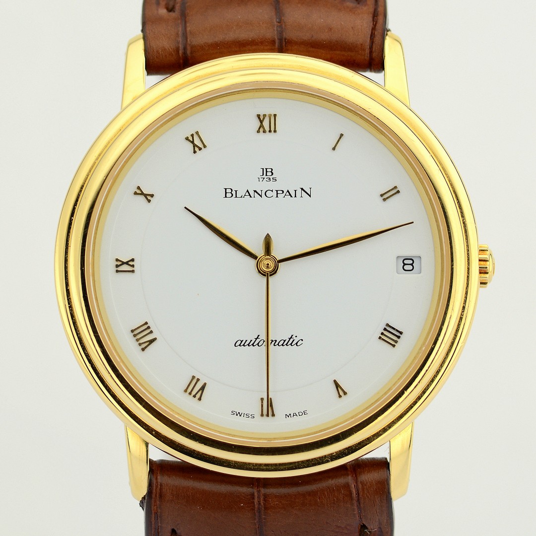 Blancpain / Villeret - Gentlmen's Yellow gold Wrist Watch