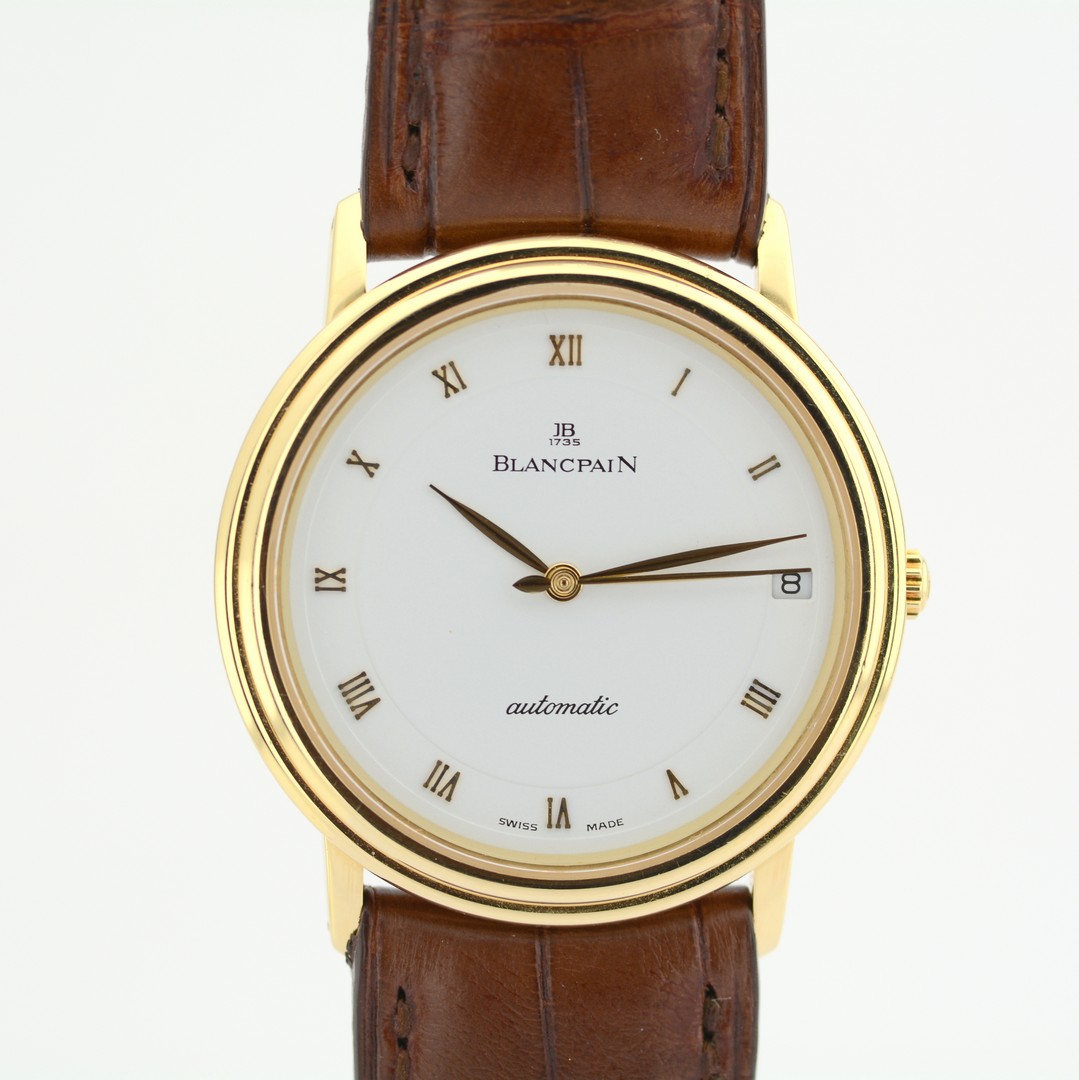 Blancpain / Villeret - Gentlmen's Yellow gold Wrist Watch - Image 8 of 11