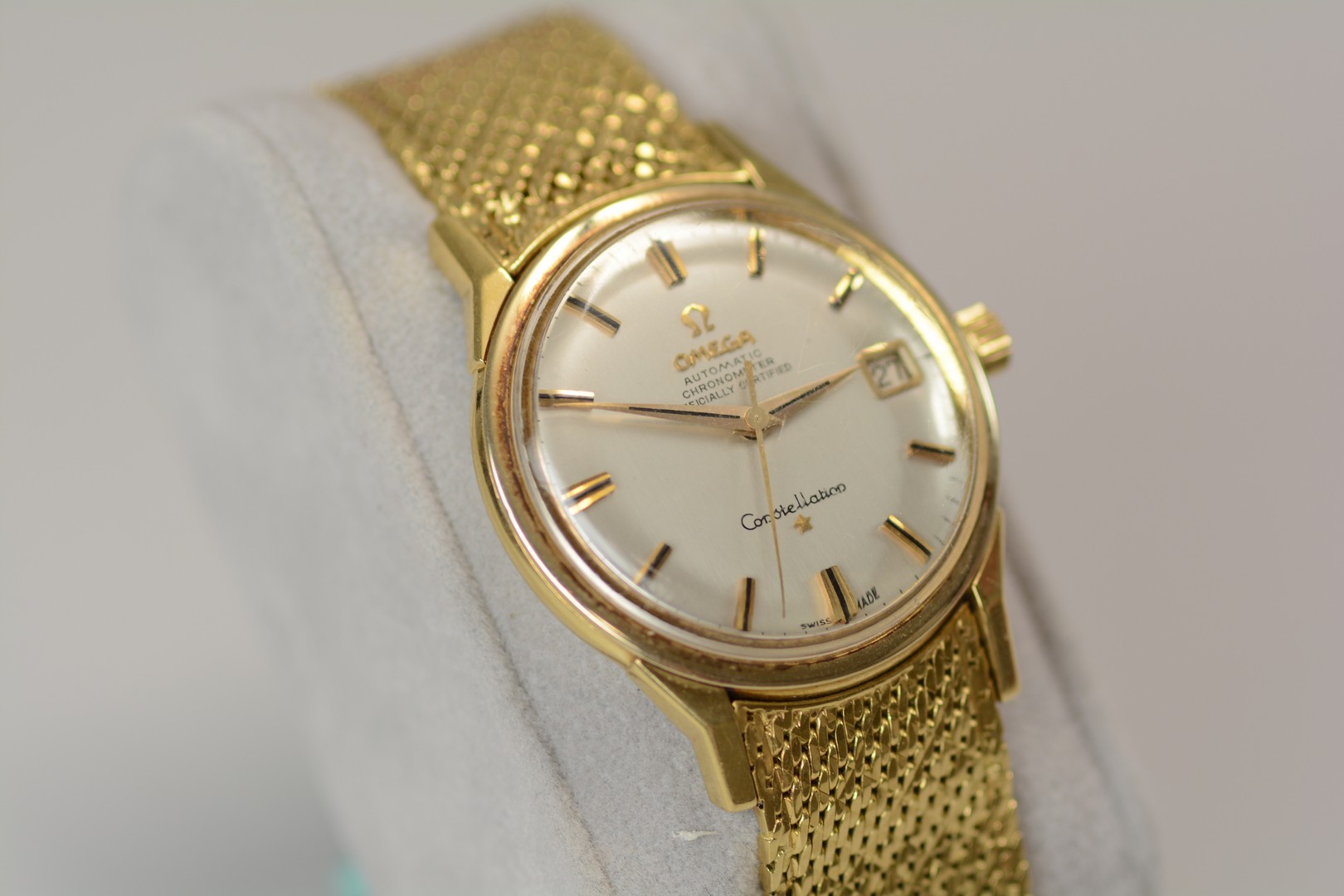 Omega / Constellation - Chronometer - Gentlmen's Yellow gold Wrist Watch - Image 2 of 8