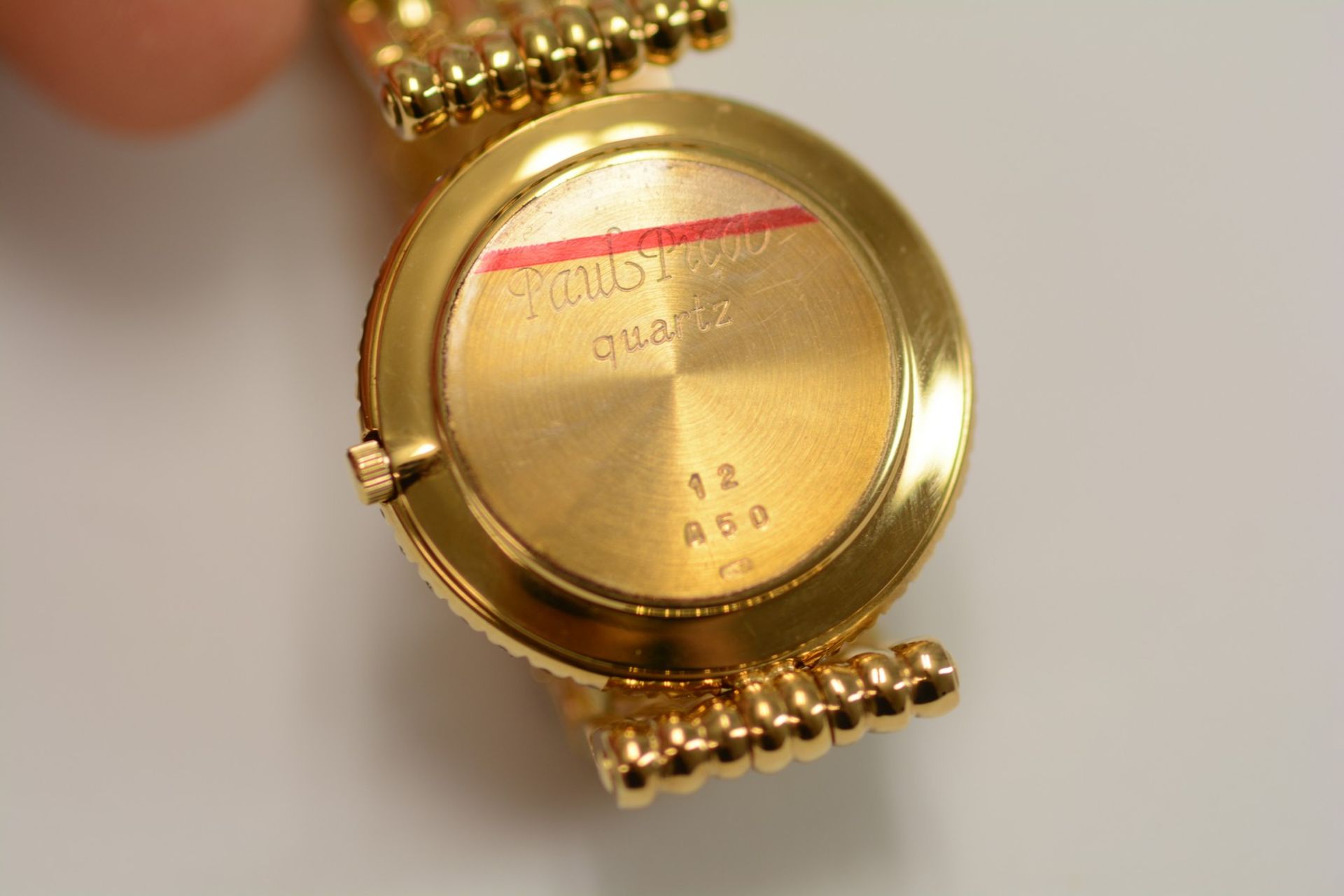 Paul Picot / Diamond - Lady's Yellow gold Wrist Watch - Image 10 of 11