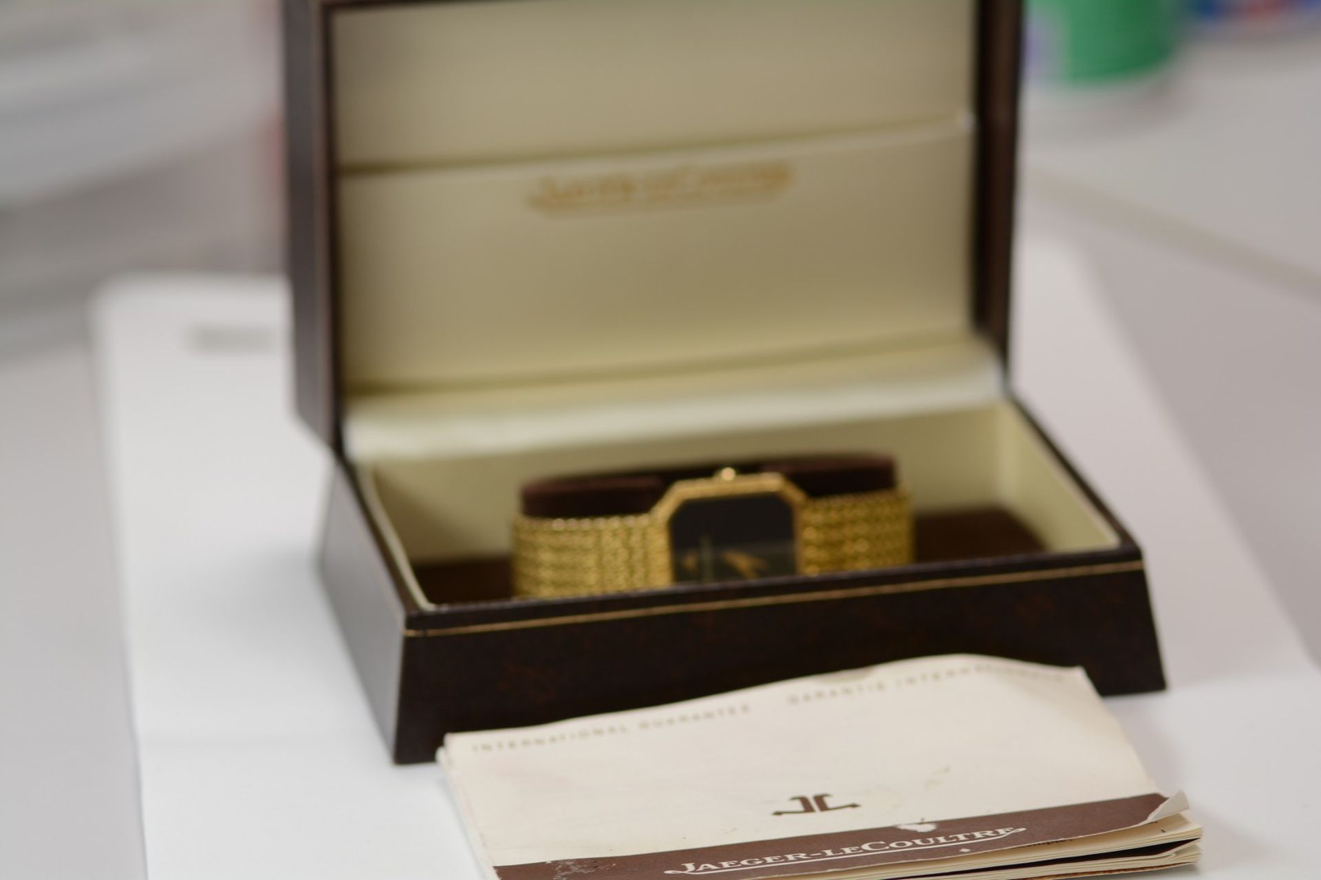 Jaeger-LeCoultre / Vintage - Unisex Yellow gold Wrist Watch - Image 13 of 14